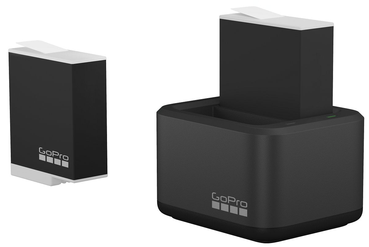 Gopro Dual Charger + Enduro Bat Cargador Doble De Baterías