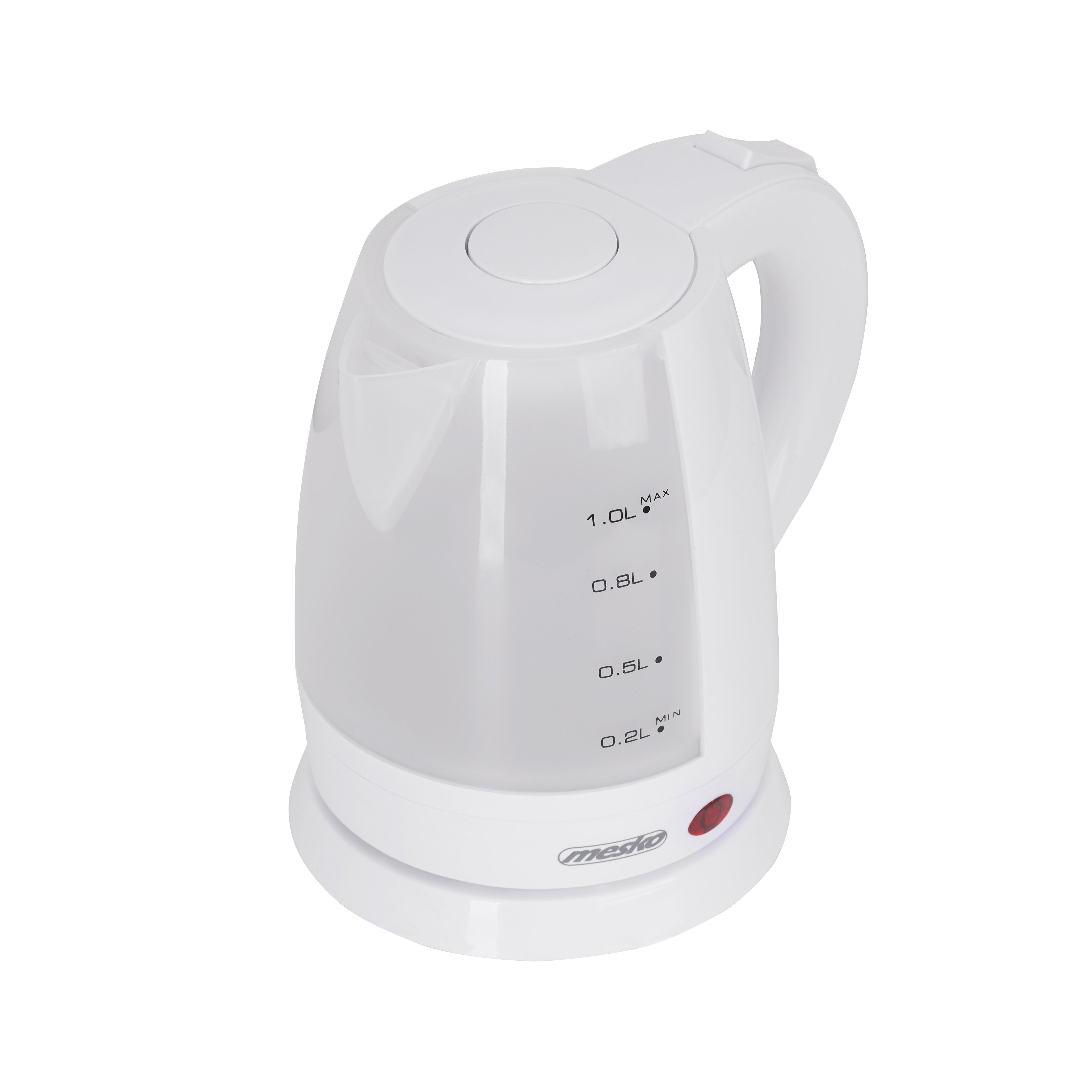 EAN 5902934831109 - Mesko Home MS 1276 tetera eléctrica 1 L 1600 W Blanco imagen 2