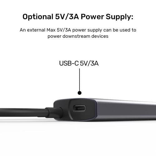 Unitek 4w1 Usb-C 10 Gbps 2x Usb-A 2x Usb-C