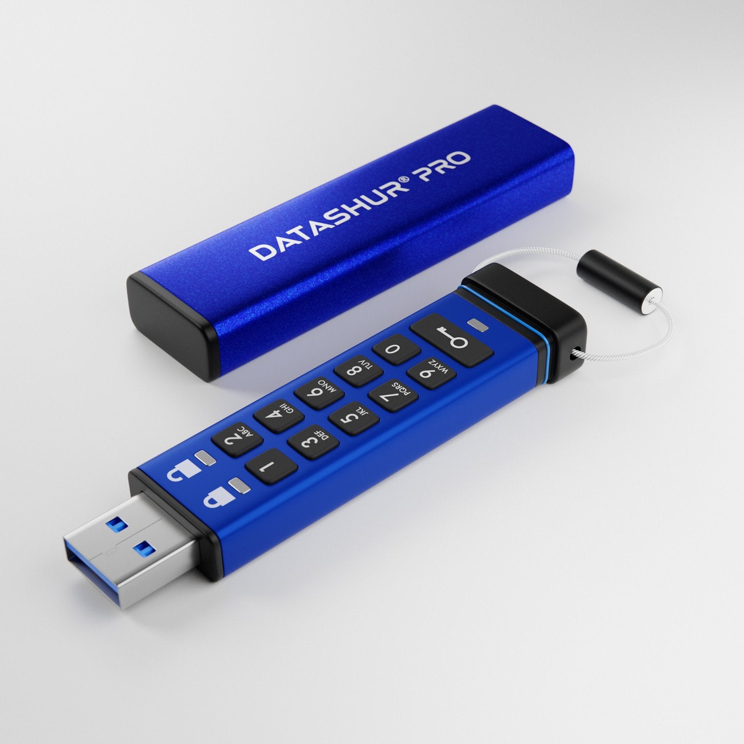 EAN 5060220251168 - iStorage datAshur Pro unidad flash USB USB tipo A 3.2 Gen 1 (3.1 Gen 1) Azul imagen 1