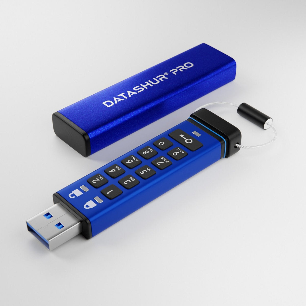 Memoria Usb Istorage Datashur Pro Azul. Negro 32 Gb