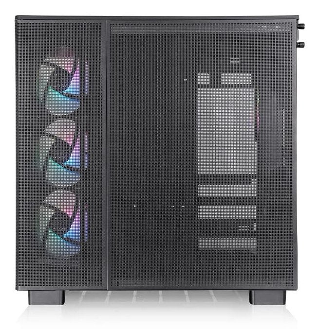 Thermaltake View 380 Xl Tg Argb, Caja Tipo Torre Negra, Vidrio Templado X 2 Ca-11e-00m1wn-00