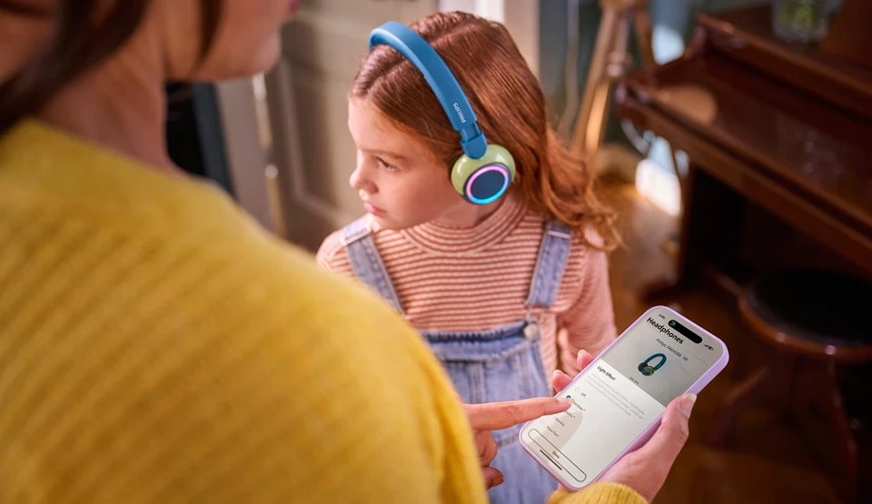 Philips Tak4200ct/00 Verde - Auriculares Para Niños