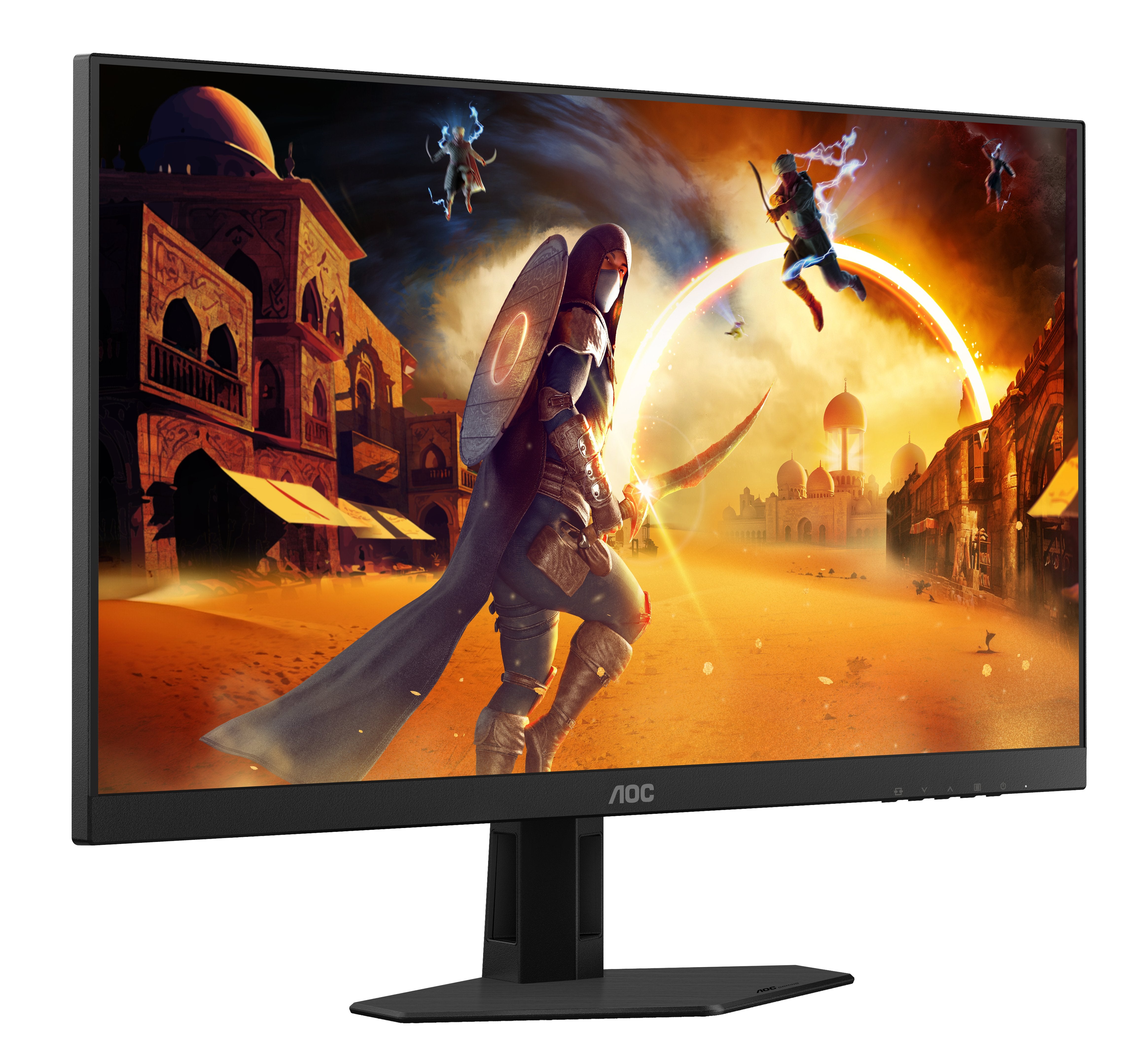 Aoc Gaming 27g4zrep G4 Series Monitor Led Gaming 27" 1920 X 1080 Full Hd @ 240 Hz Fast Ips 300 Cd/M² 1000:1 Hdr10 0.3 Ms 2xhdmi Displayport Negro Rojo