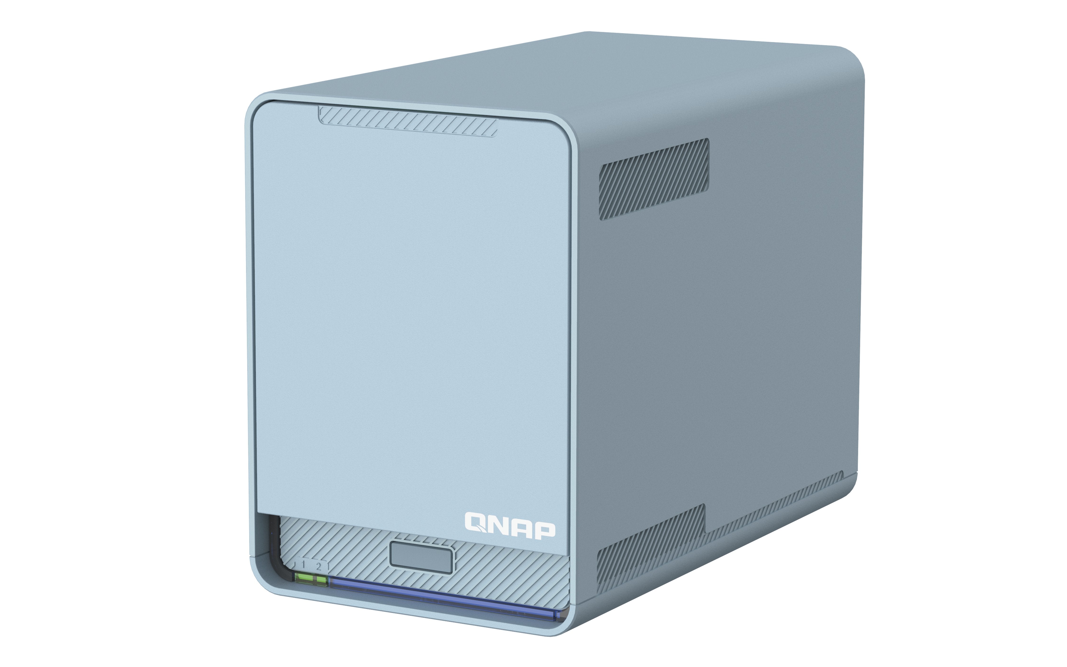 EAN 4713213518243 - QNAP QMiroPlus-201W NAS Escritorio Intel® Celeron® J4125 4 GB DDR4 0 TB QNAP Turbo System Azul imagen 9