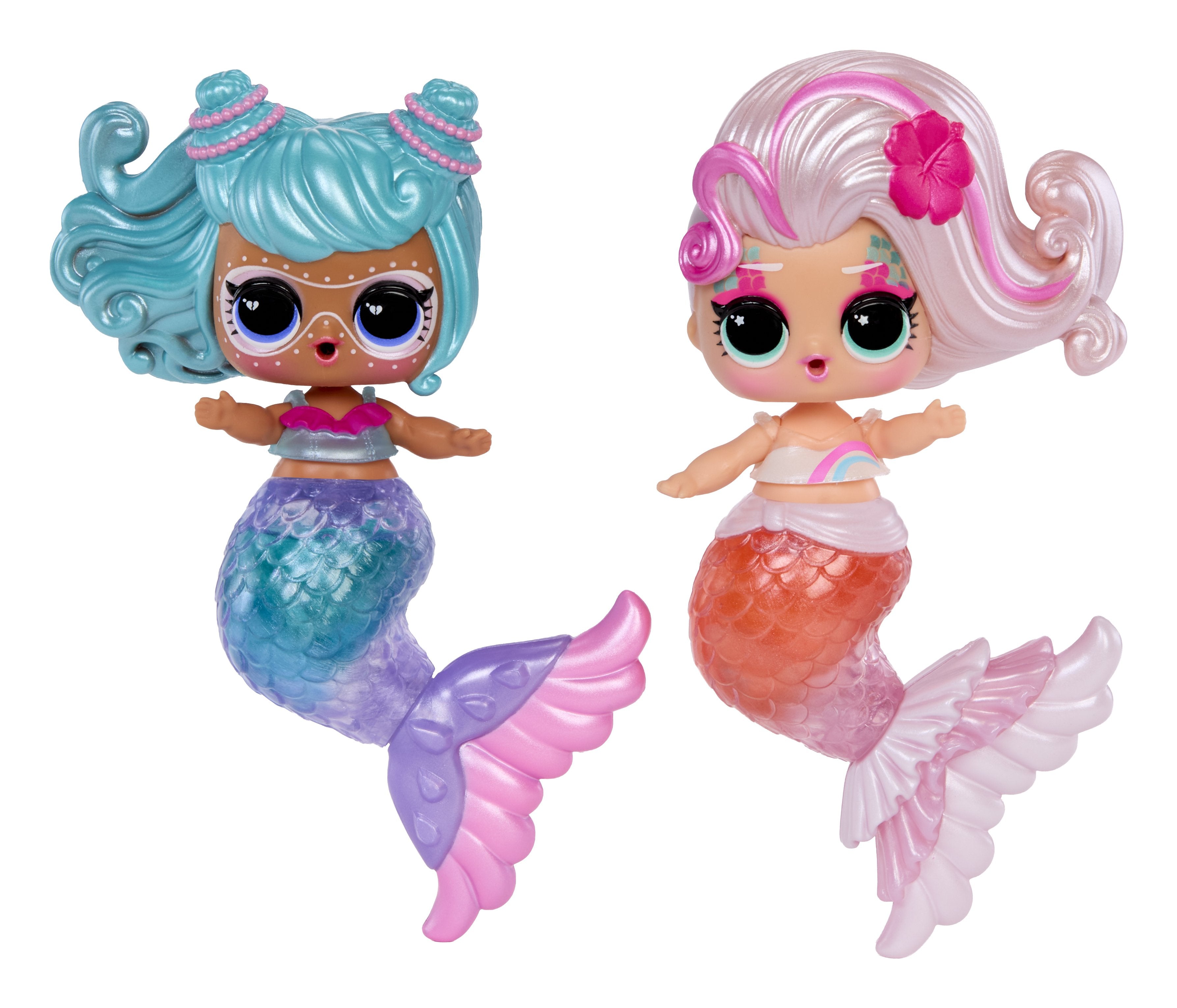Mga Entretenimiento L.O.L. ¡Sirenas Sorpresa! Makeover Magic Tots, Figura De Juguete Artículos Surtidos, Una Figura 596301-Euc