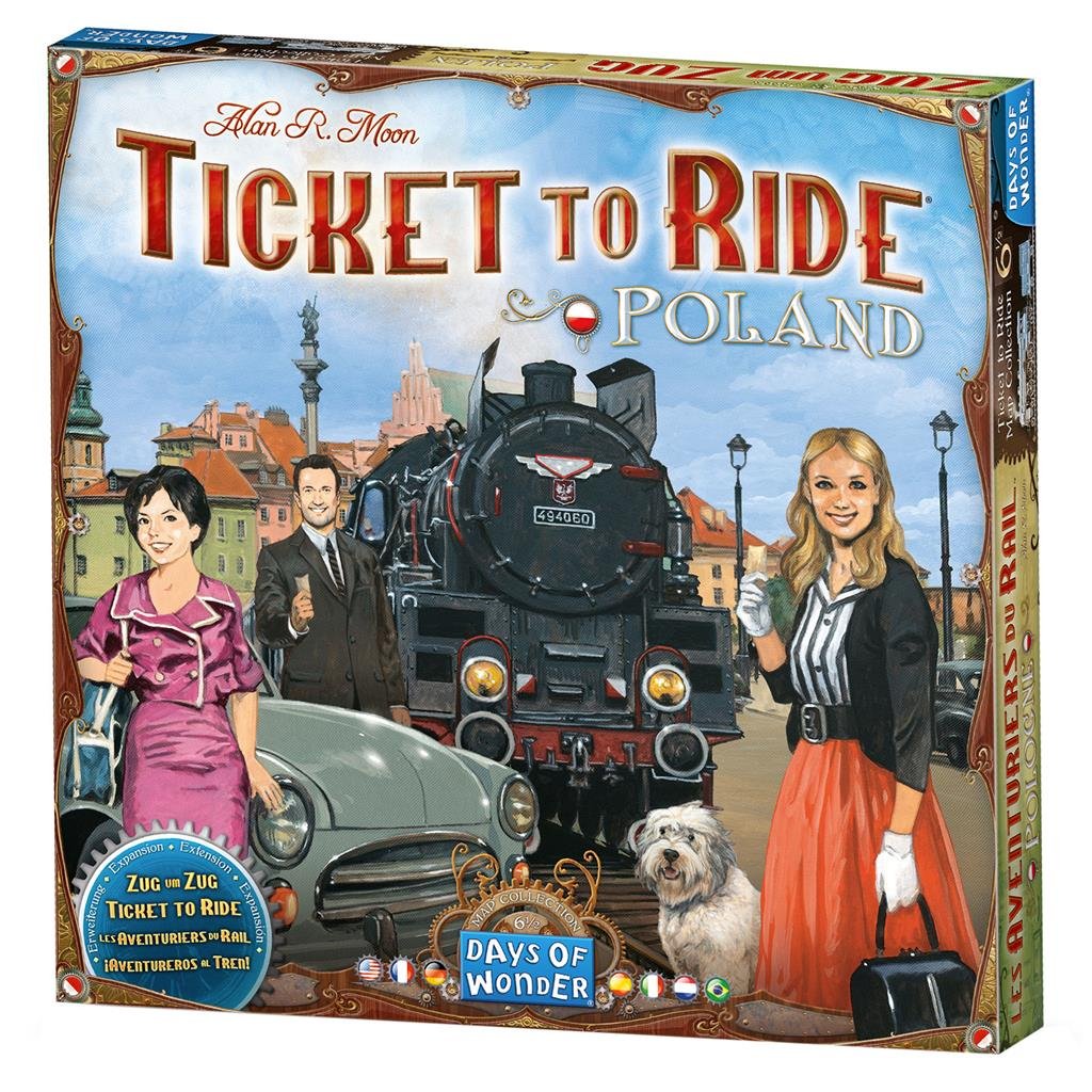 Juego De Mesa Aventureros Al Tren Polonia Pegi 8