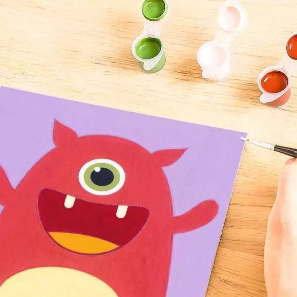 Ravensburger Creart - Red Monster, Pintura 23630