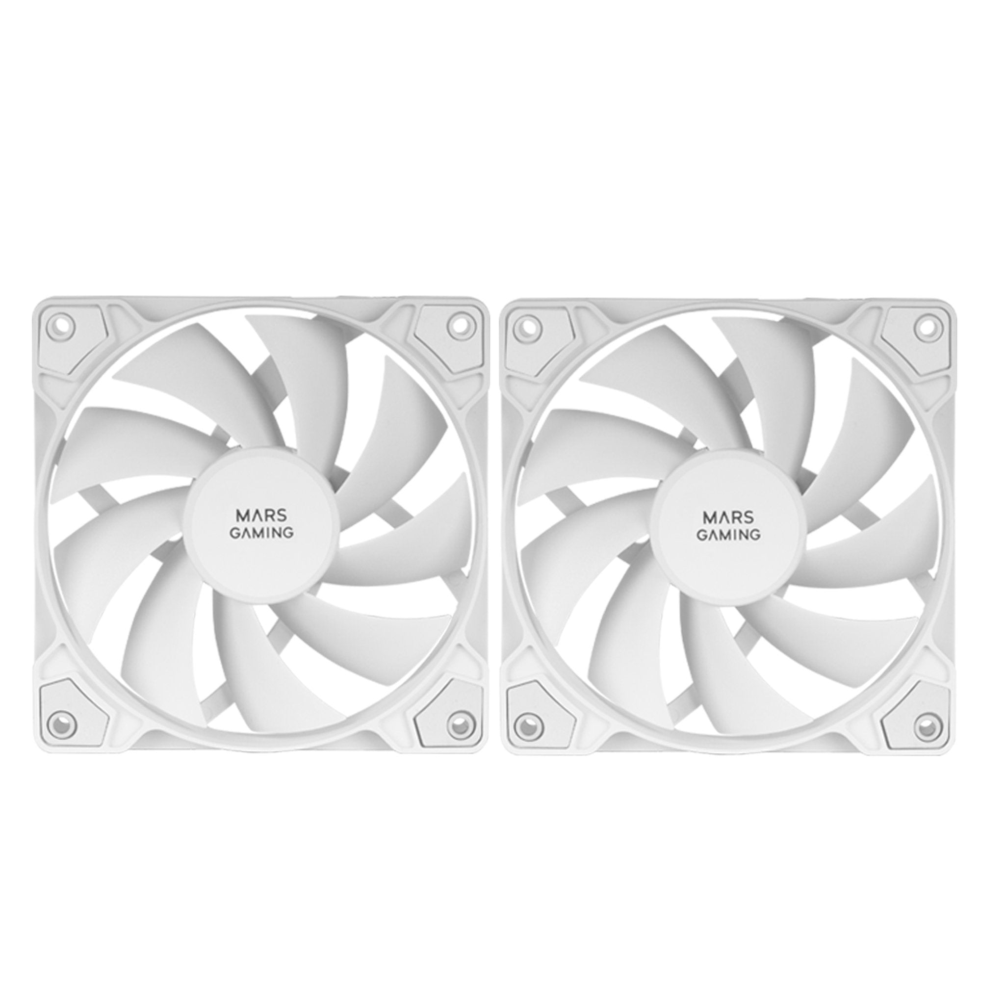 EAN 8435693102786 - Mars Gaming MFPROX2W sistema de refrigeración para ordenador Carcasa del ordenador Ventilador 12 cm 2 pie imagen 2