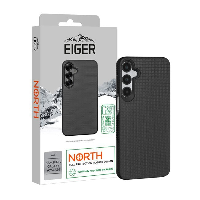 Eiger North Case Grs Galaxy A26/A16 Schwarz