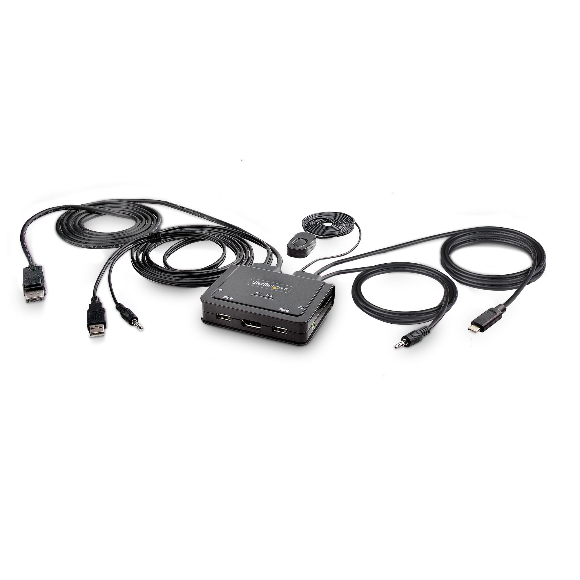 EAN 0065030899338 - StarTech.com C2-D46-UAC-CBL-KVM interruptor KVM Negro imagen 1