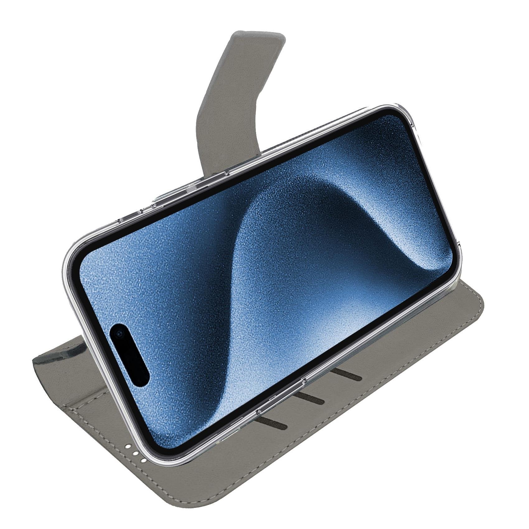 EAN 8021735223160 - Celly WALLY funda para teléfono móvil 16 cm (6.3") Funda cartera Negro imagen 3