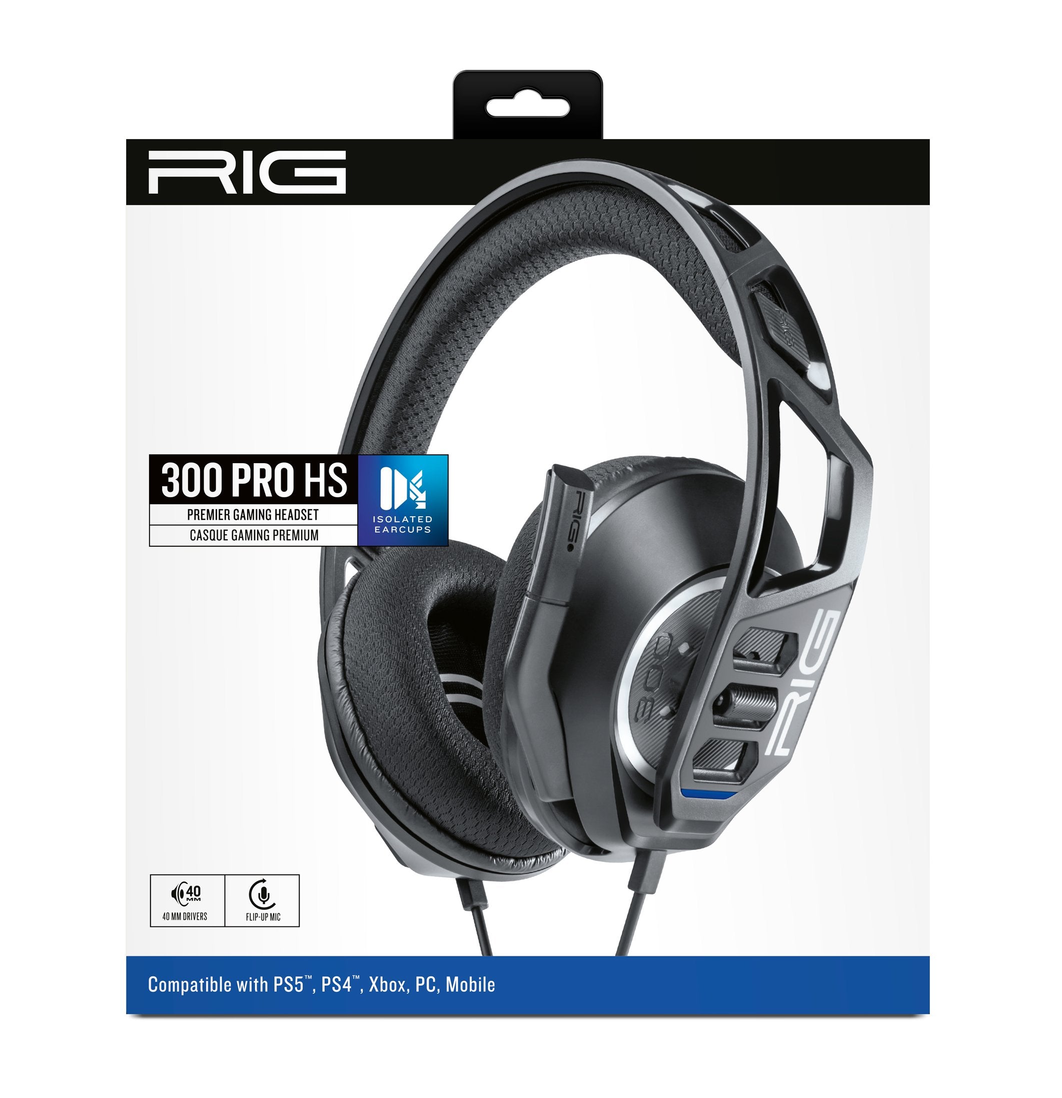 Auriculares Gaming Rig Serie 300pro Hs, Para Ps4 Ps5