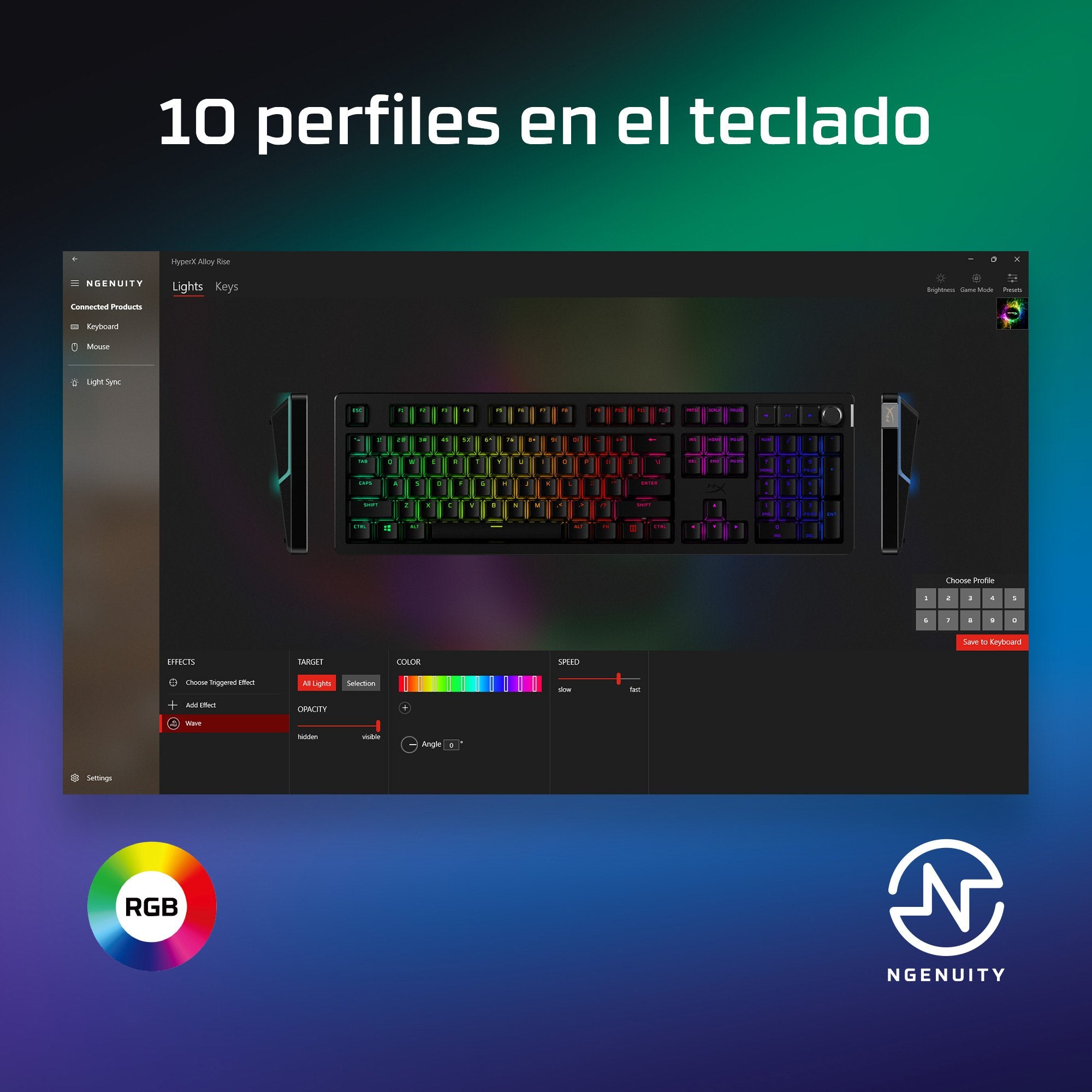 EAN 0197192333877 - HyperX Alloy Rise Gaming Keyboard teclado Juego USB Negro imagen 6