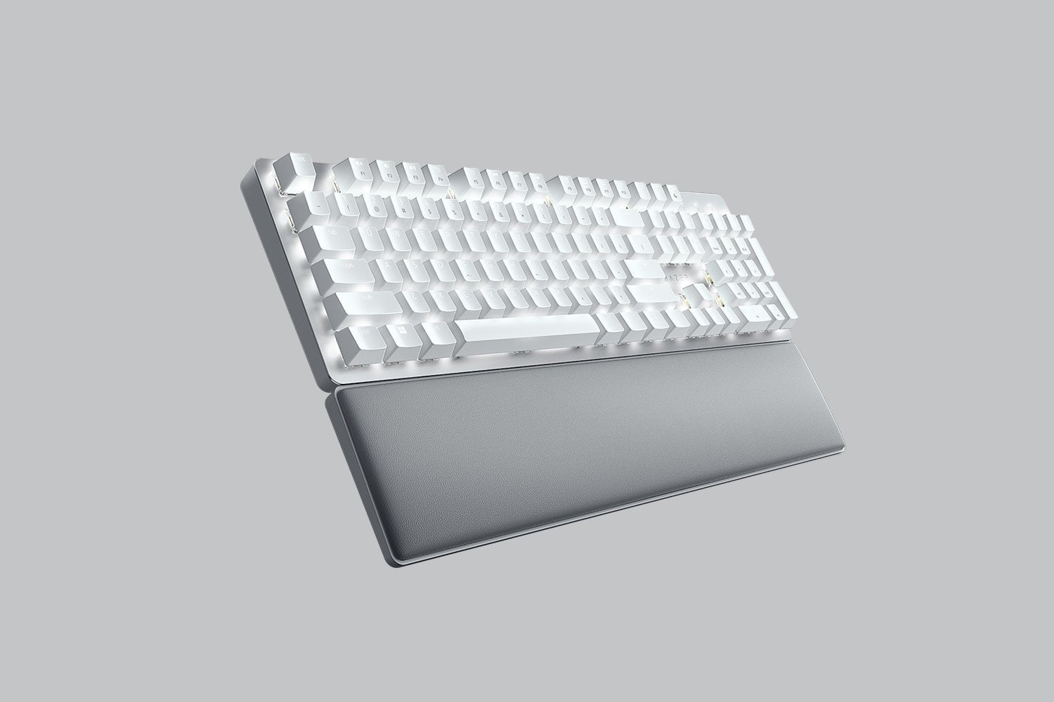 Razer Pro Type Ultra, Teclado Blanco/Gris, Aleman, Razer Yellow Rz03-04110300-R3g1