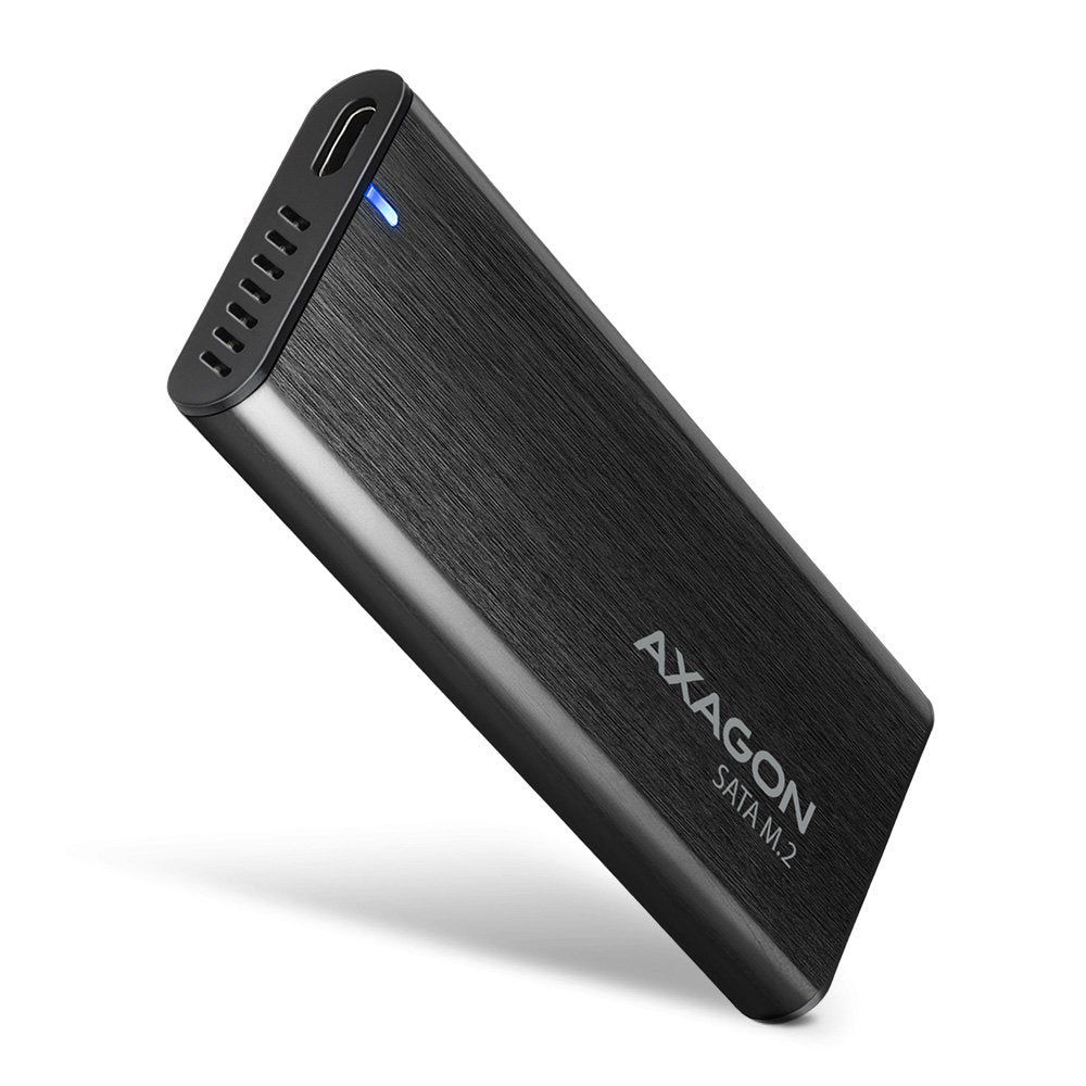 EAN 8595247906311 - Axagon EEM2-SBC externes Gehäuse für M.2 SSDs USB-C 3.2 Gen 2 - schwarz Caja externa para unidad de estad imagen 1