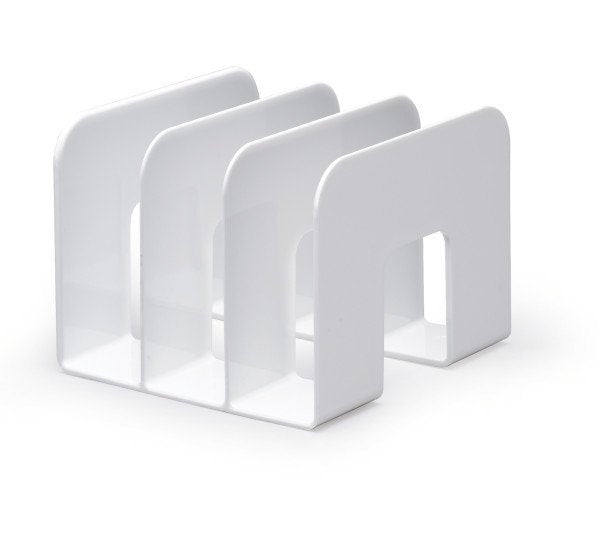 Durable 1701395010 Bandeja De Escritorio/Organizador De Plástico Blanco