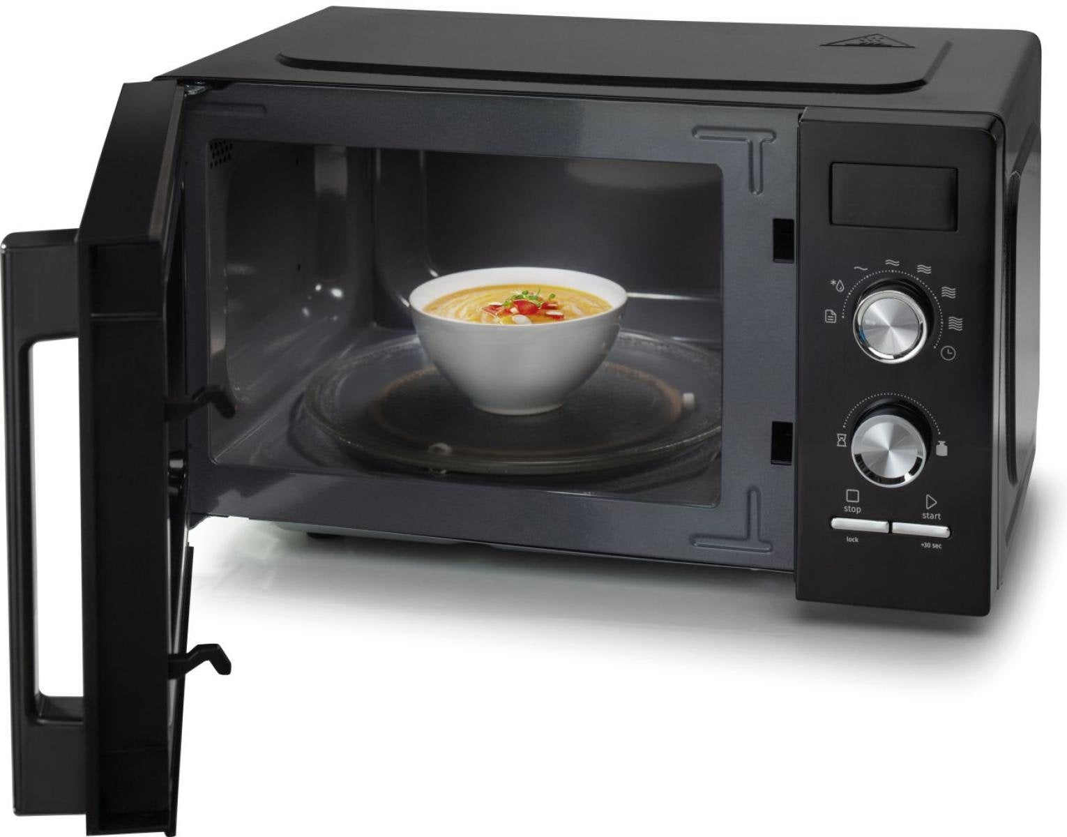 Horno Microondas Gorenje Mo20a3bh, Capacidad 20 L, Potencia 800 W, Negro