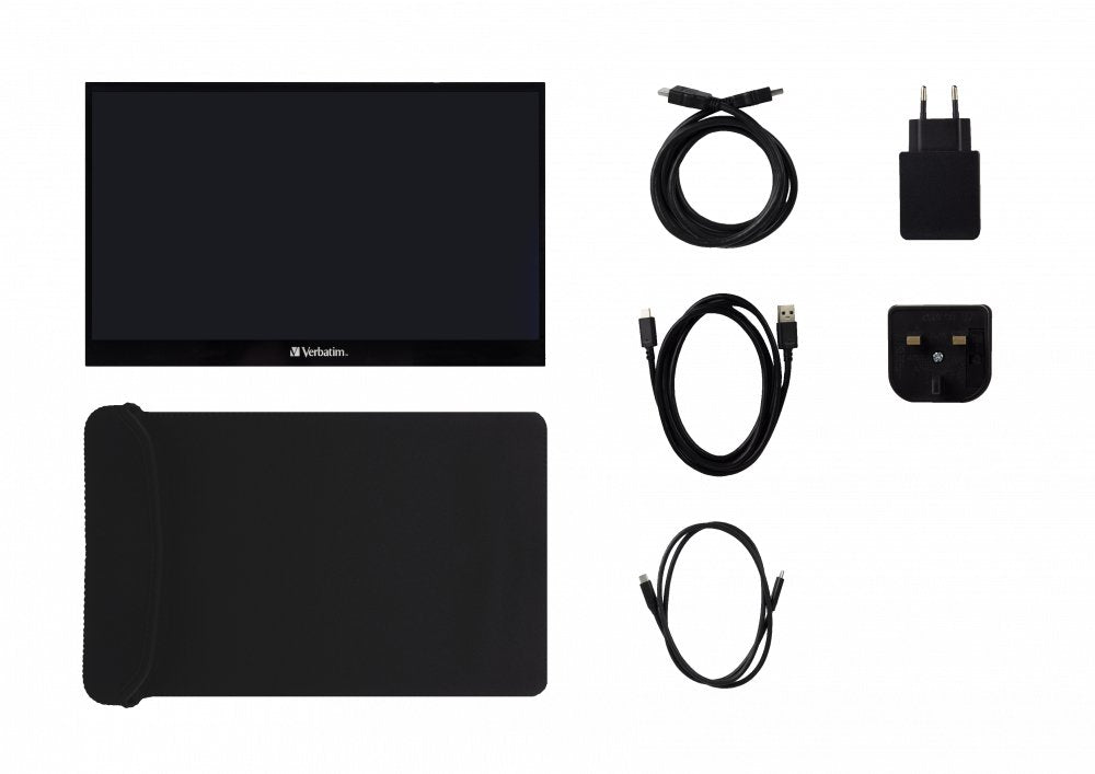 EAN 0023942495932 - Verbatim 49593 pantalla para PC 43,9 cm (17.3") 1920 x 1080 Pixeles Full HD LCD Pantalla táctil Negro imagen 11