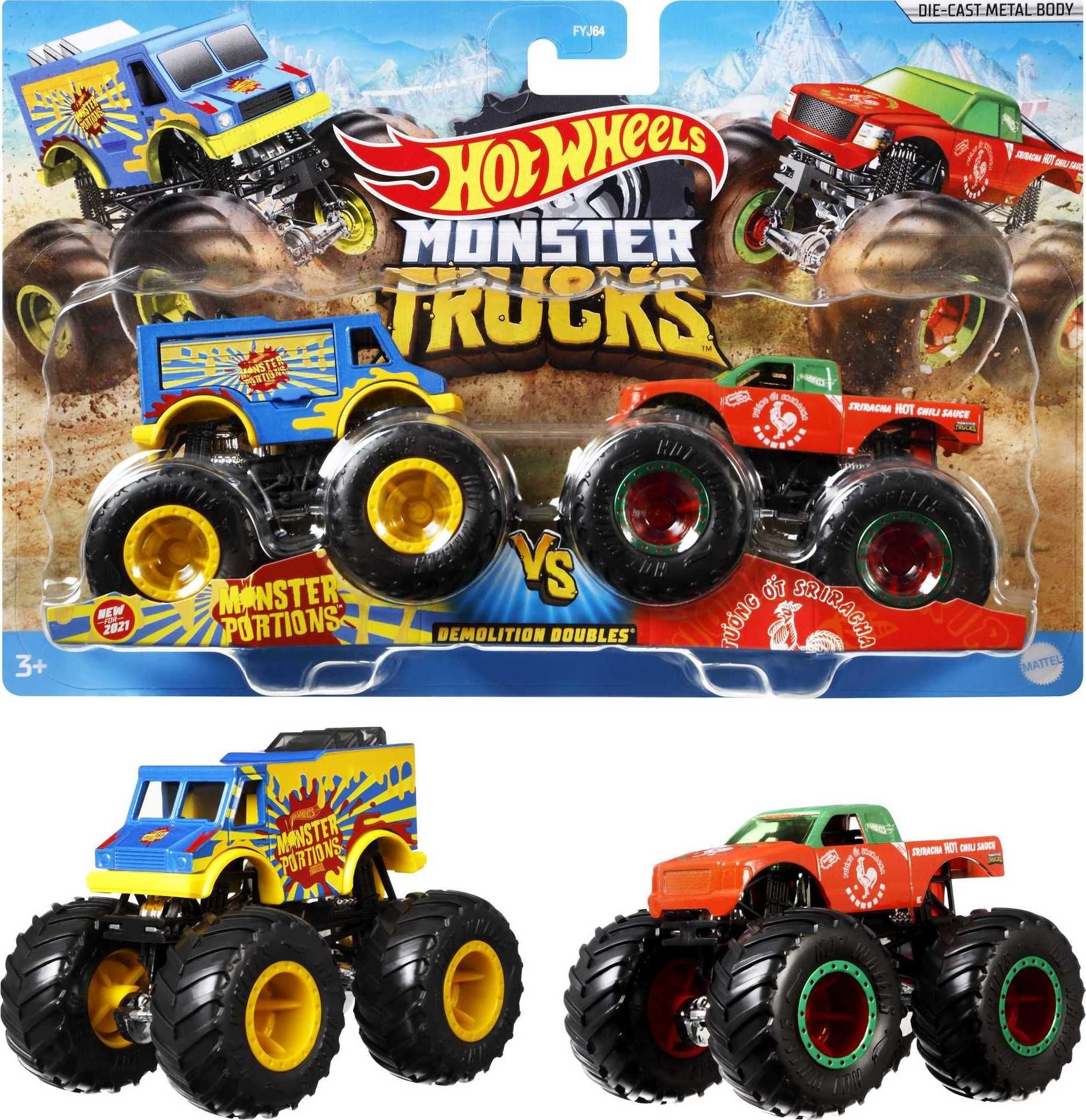 EAN 887961705430 - Hot Wheels Monster Trucks FYJ64 vehículo de juguete imagen 3