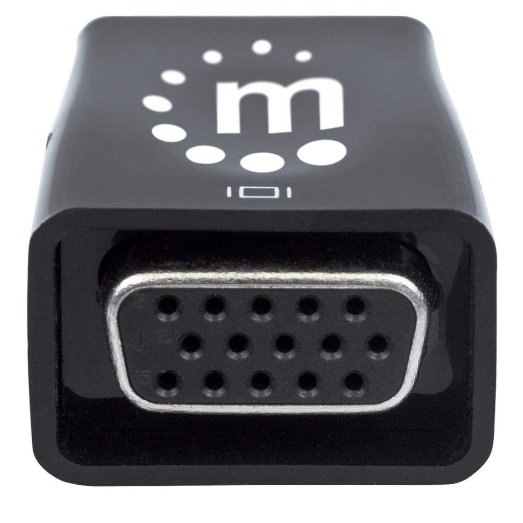 EAN 0766623151542 - Manhattan 151542 cambiador de género para cable VGA, 3.5mm Negro imagen 6