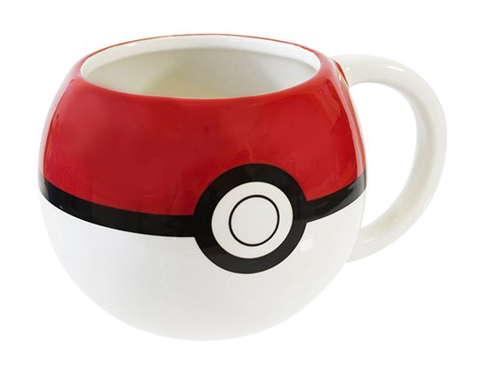 Taza 3d Poke-Ball Pokemon 445ml