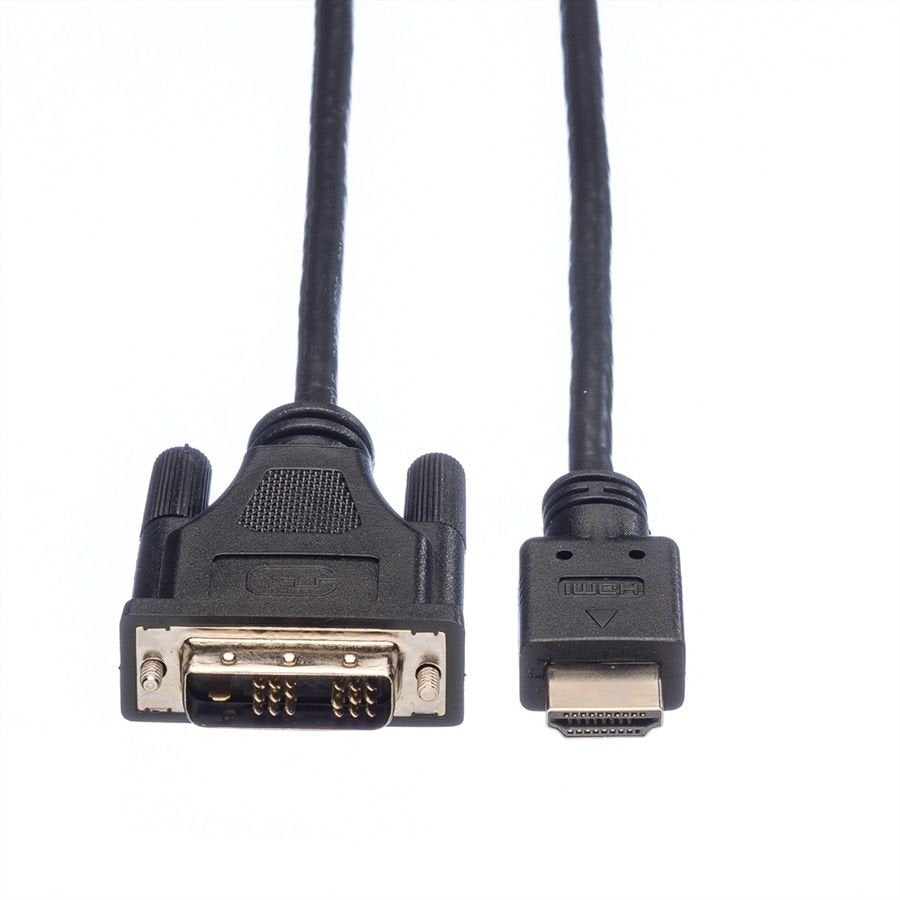 EAN 7611990176540 - ROLINE 11.04.5516 adaptador de cable de vídeo 1,5 m HDMI tipo A (Estándar) DVI-D Negro imagen 3