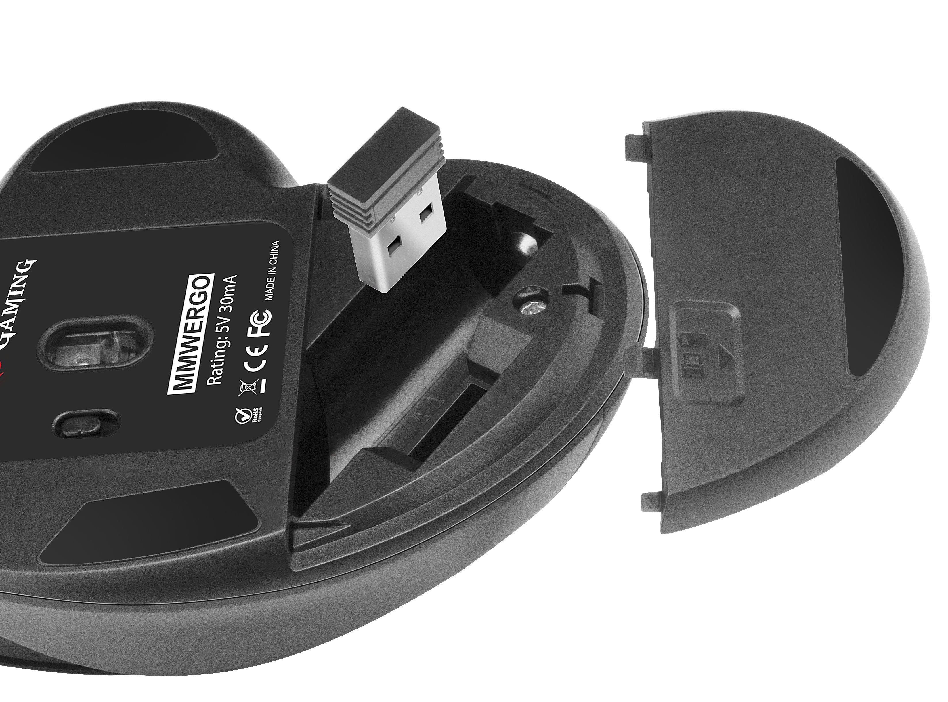 Ratón Gaming Inalámbrico Mars Gaming Mmwergo Hasta 3200 Dpi