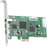 EAN 4027377308009 - Dawicontrol DC-FW800 FireWire PCIe Hostadapter tarjeta y adaptador de interfaz imagen 1