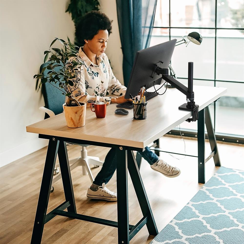 Soporte De Monitor Ergotron 45-669-224, Negro (Mate)