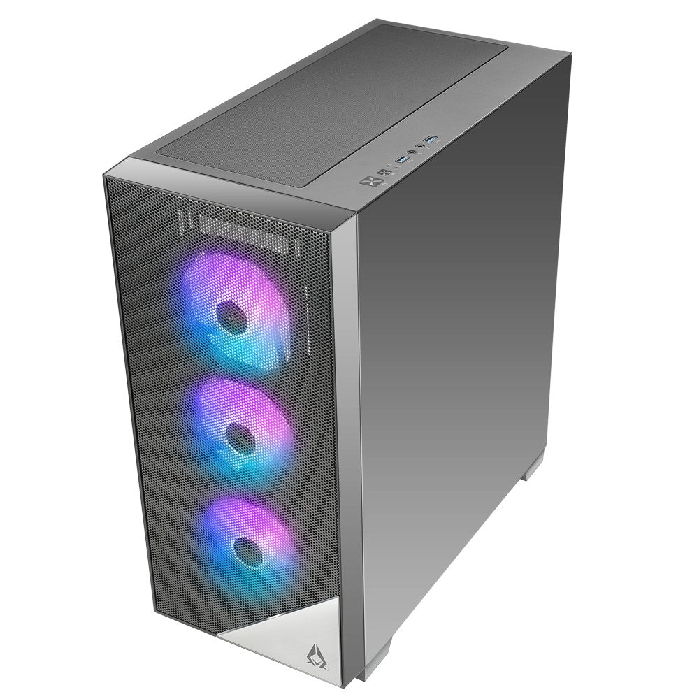 Caja Pc Azza Aero 480 Gaming Miditower 4xargb Retail Csaz-480