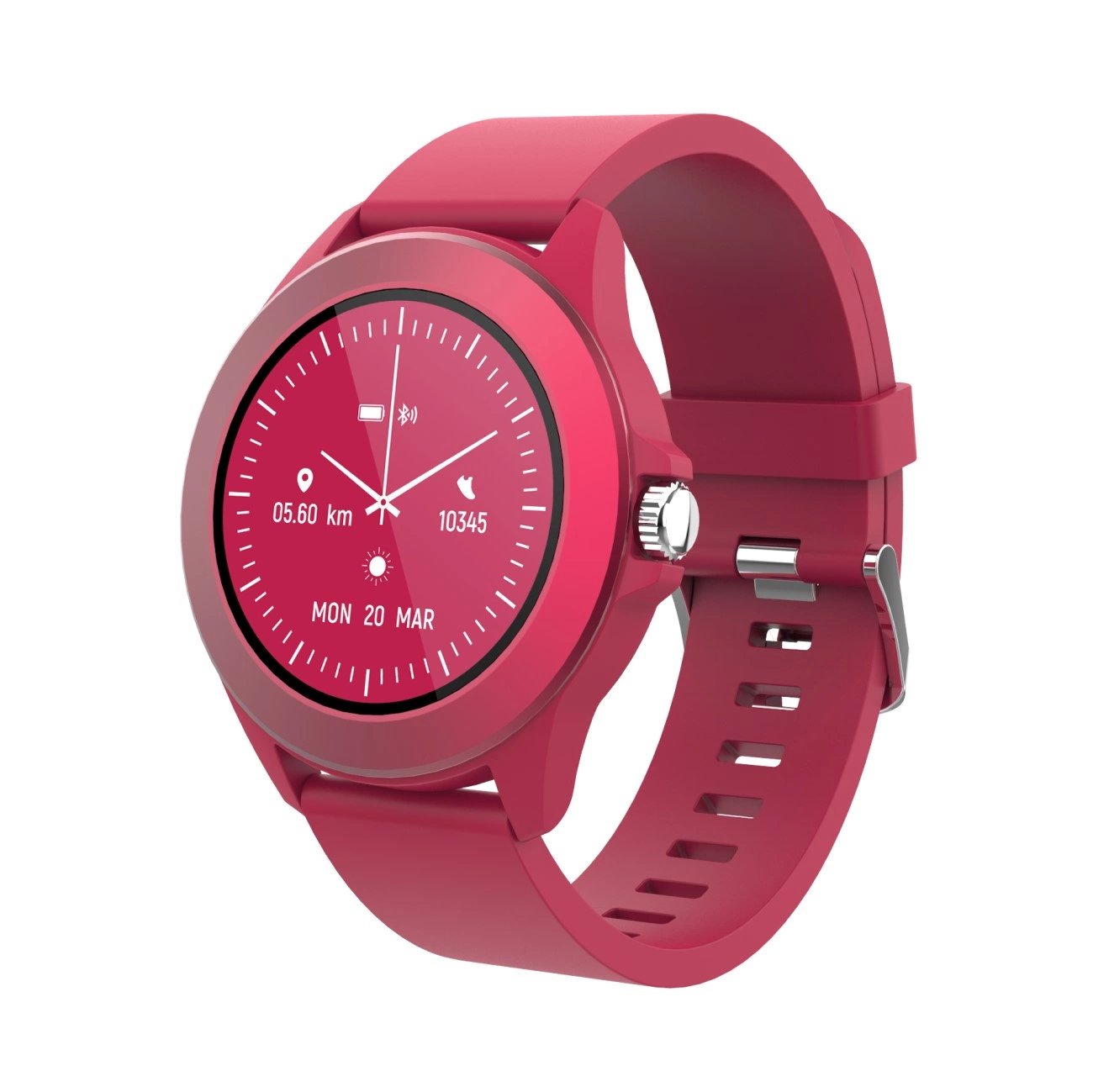EAN 5900495072276 - Forever CW-300 3,05 cm (1.2") IPS Digital 240 x 240 Pixeles Pantalla táctil Magenta imagen 1