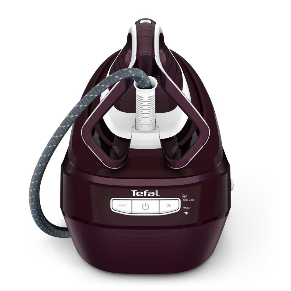 EAN 3121040082645 - Tefal Pro Express Vision GV9810 3000 W 1,1 L Durilium AirGlide Autoclean soleplate Rojo, Blanco imagen 4