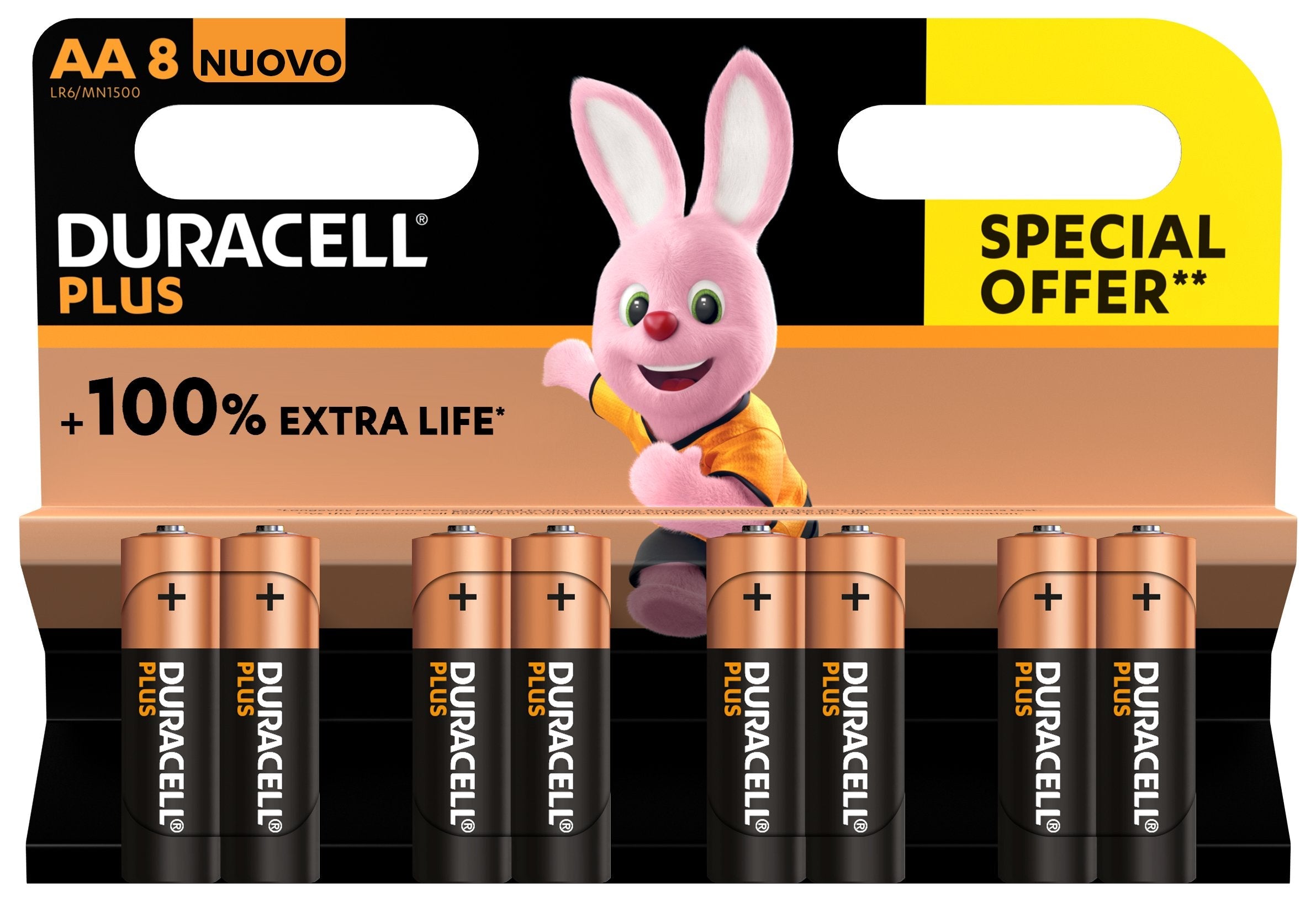 Plus 100 Single-Use Battery Aa Alkaline