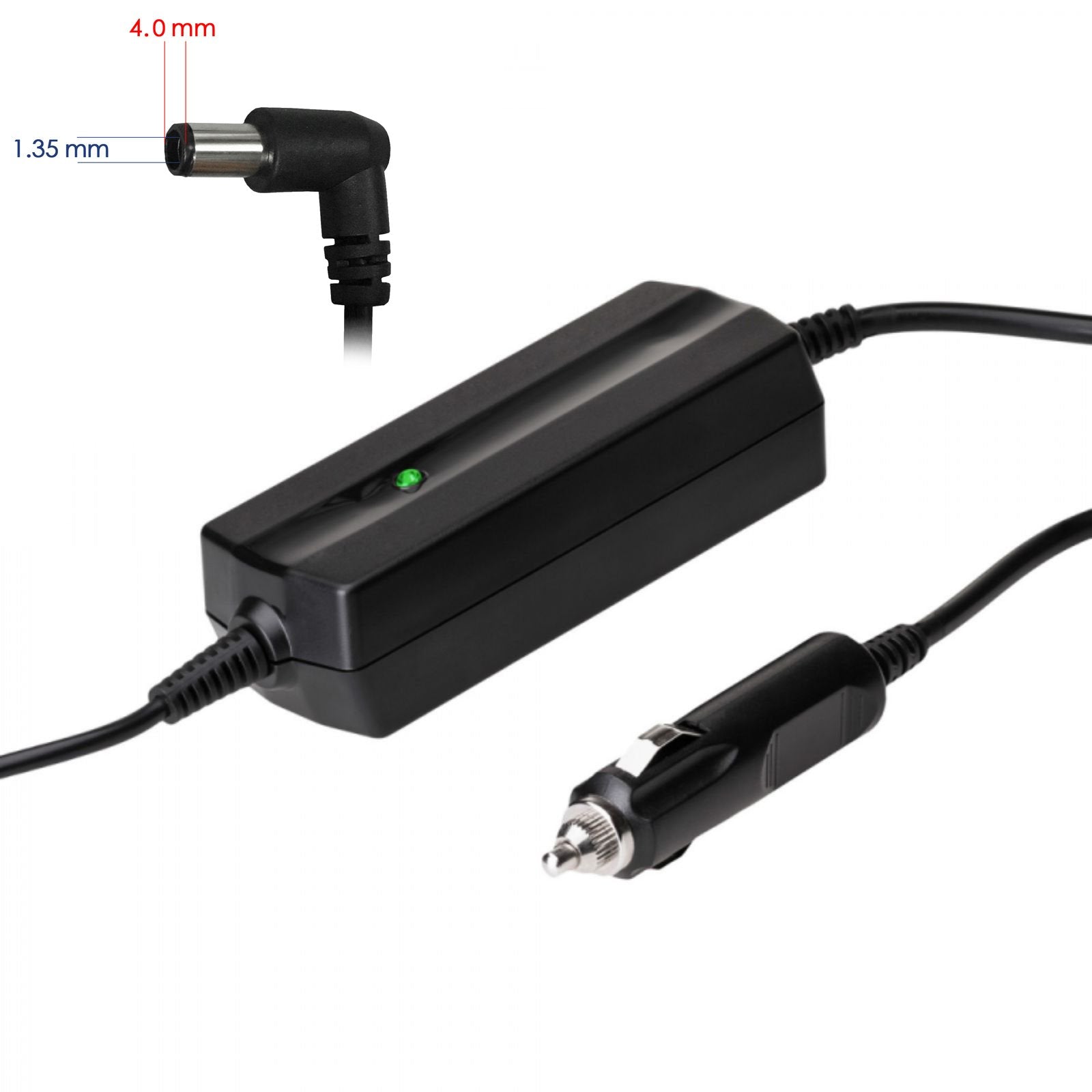 EAN 5901720137708 - Akyga AK-ND-78 cargador de dispositivo móvil Ordenador portátil, Portátil Negro Encendedor de cigarrillos imagen 1