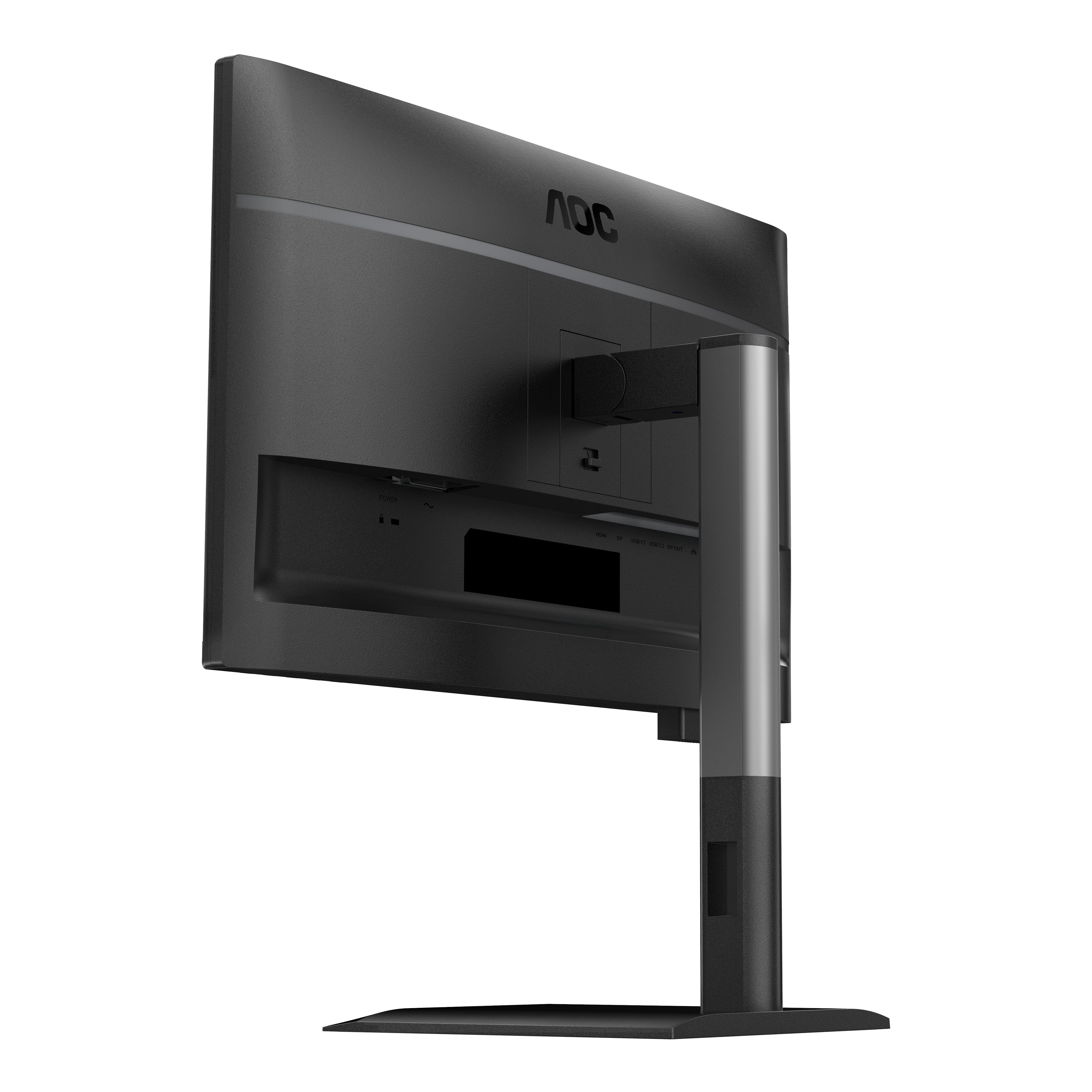 Aoc 24p4cv 23.8" Ips Fhd 120hz 4ms Hdmi Dp Usb C Pd96w Hub Usb Speakers Has 150mm