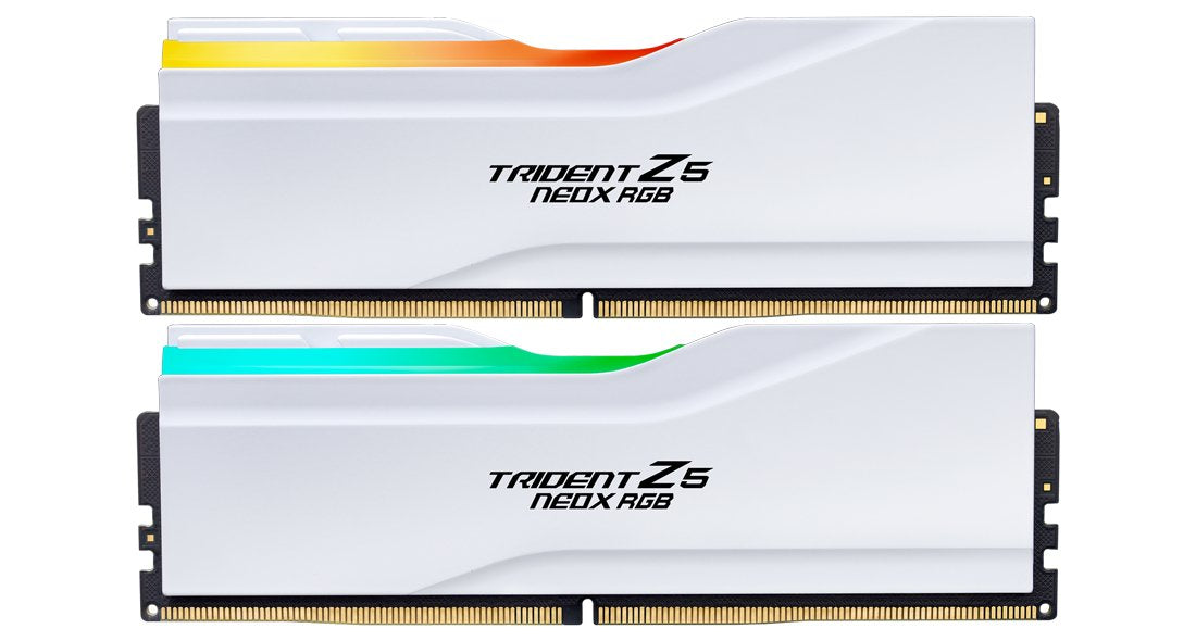 Memoria G.Skill Dimm 32 Gb Ddr5-6000 (2x 16 Gb) Dual-Kit (F5-6000a3636f16gx2-Tz5nxrw, Trident Z5 Neo X Rgb) F5-6000a3636f16gx2-Tz5nxrw
