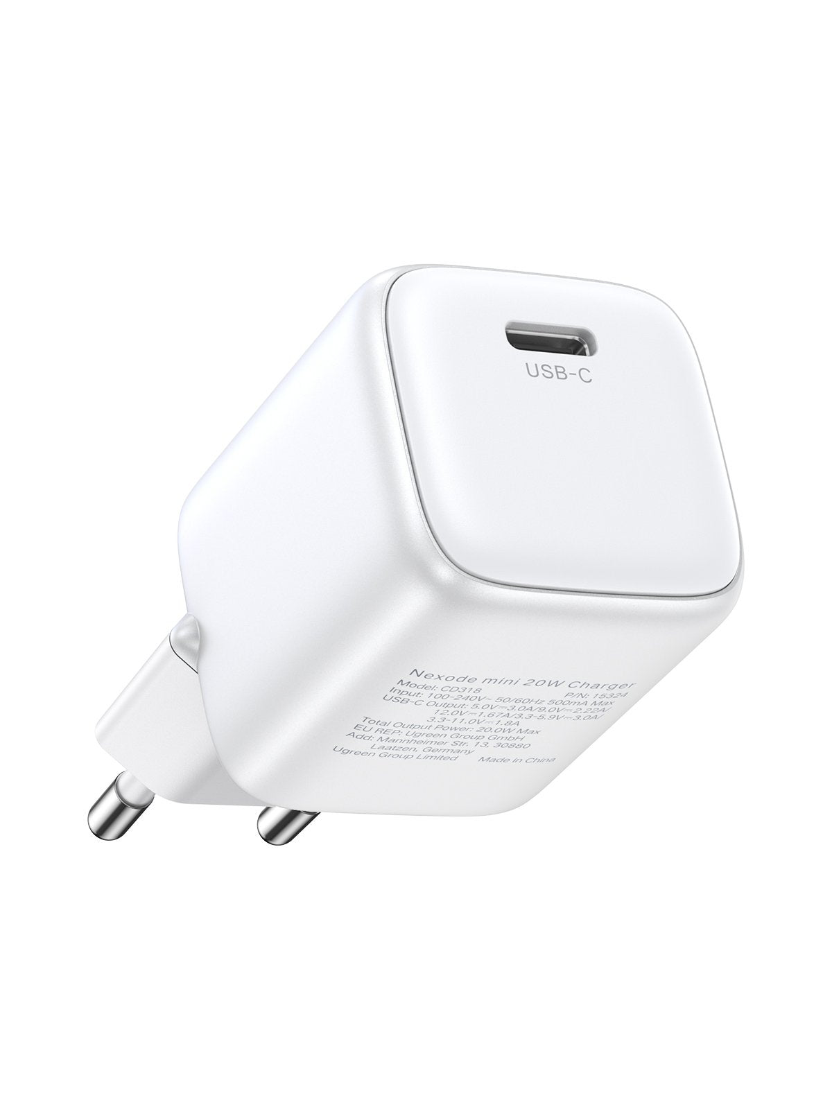 EAN 6941876213269 - Ugreen Nexode Mini 30W PD GaN Tech Charger White Auriculares, Teléfono móvil, Ratón, Batería portátil, Ta imagen 2