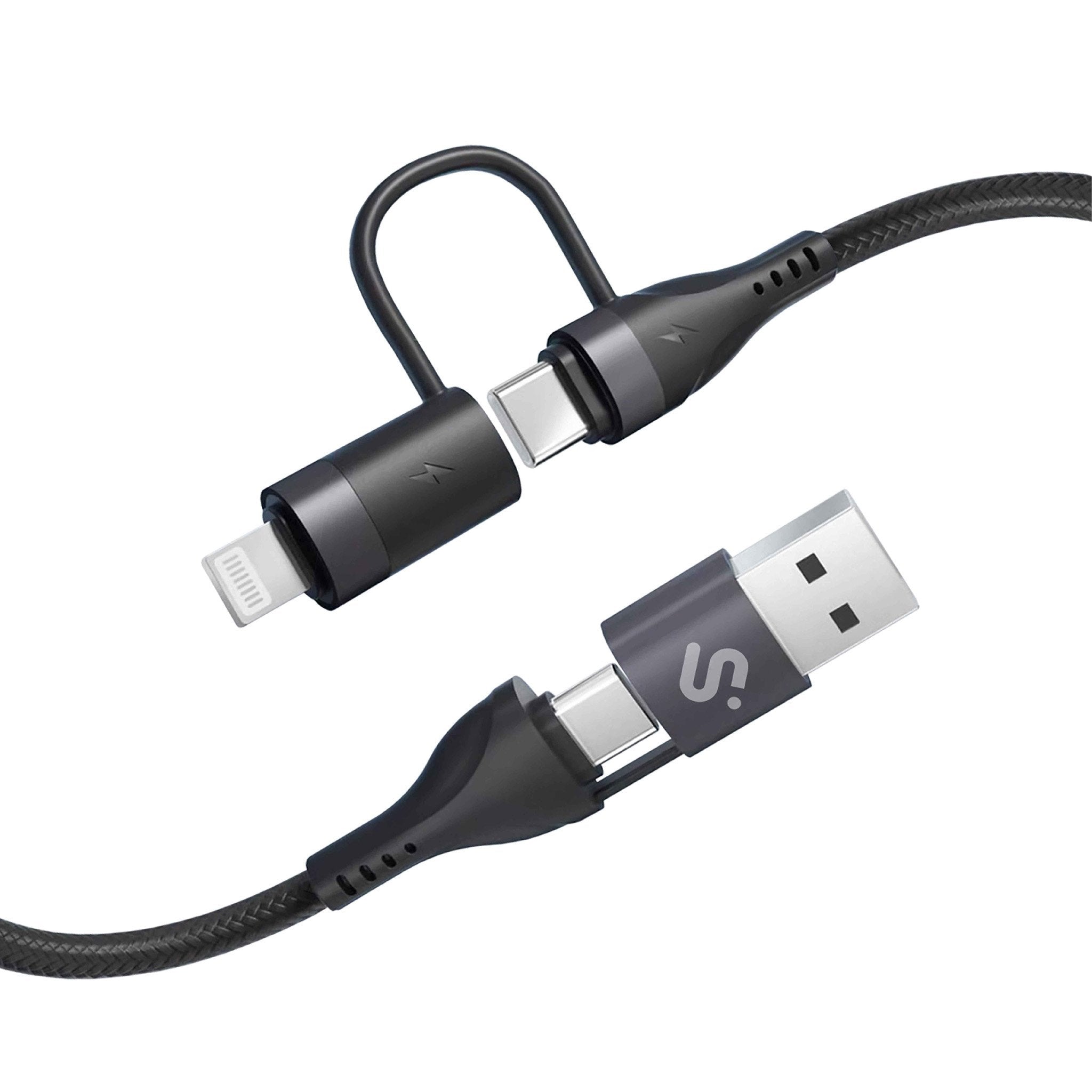 EAN 8436586743628 - SUBBLIM SUBCAB-4IN101 cable USB USB 2.0 USB C Negro imagen 7