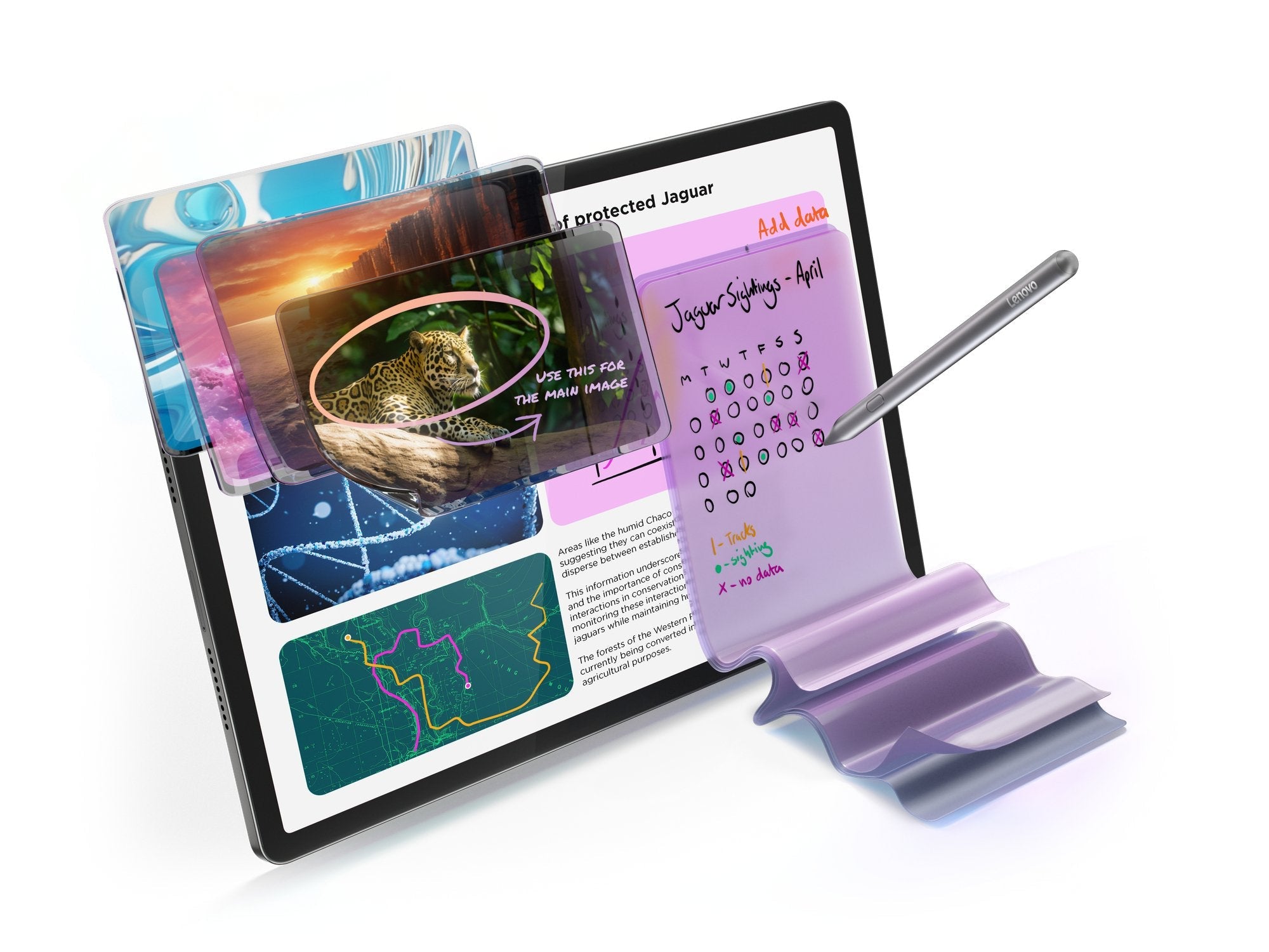 EAN 0198153749133 - Lenovo Idea Tab Pro Mediatek 256 GB 32,3 cm (12.7") 12 GB Wi-Fi 6E (802.11ax) Android 14 Gris imagen 16