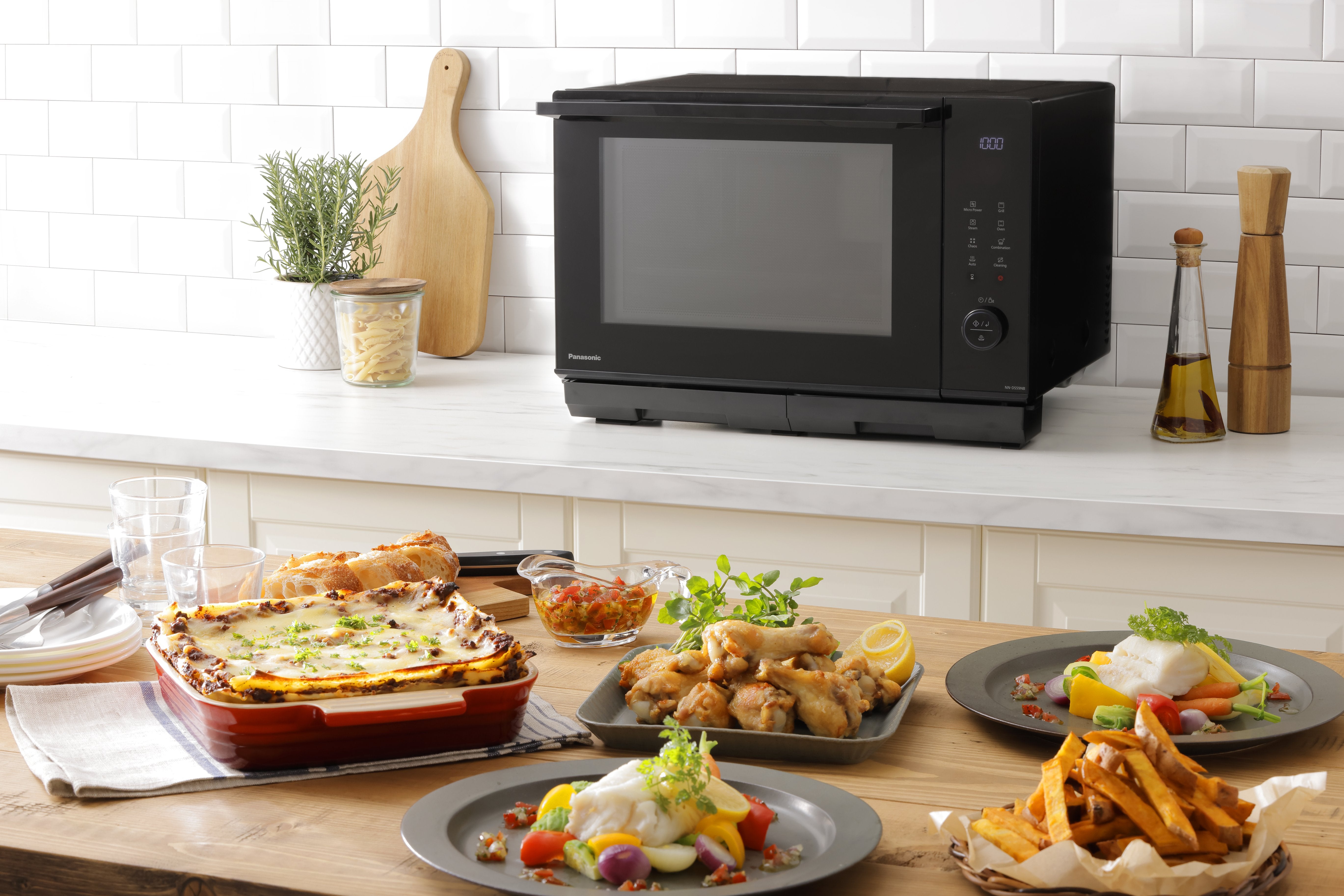 Panasonic Nn-Ds59nbepg Microondas Combinado 27 L 1000 W Negro