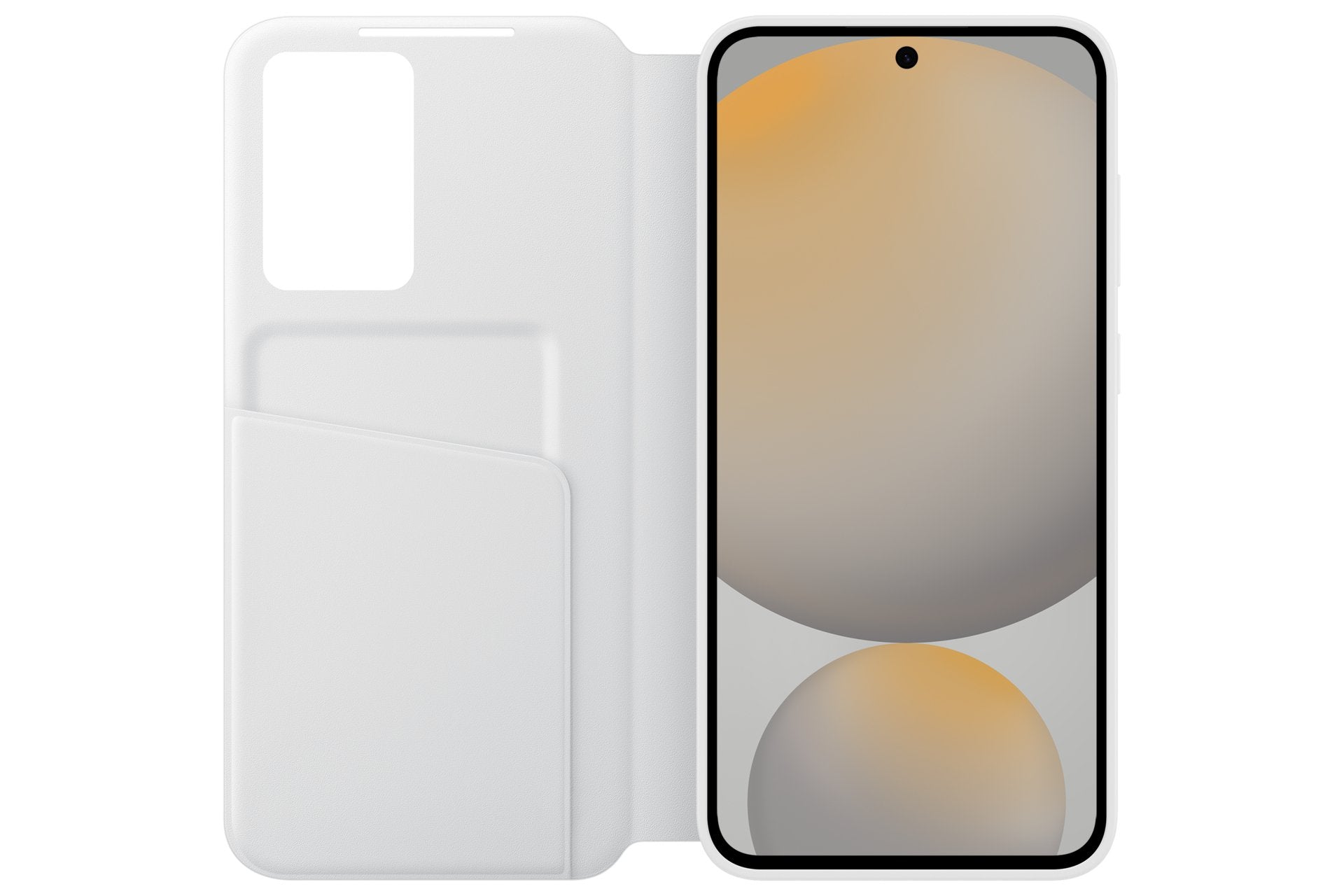Samsung Smart View Wallet Case Für Galaxy S24 Fe White