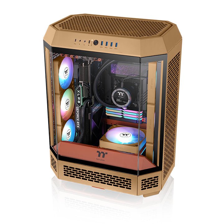 EAN 4711475649484 - Thermaltake CT120 EX ARGB Carcasa del ordenador Refrigerador de aire 12 cm Arena imagen 6