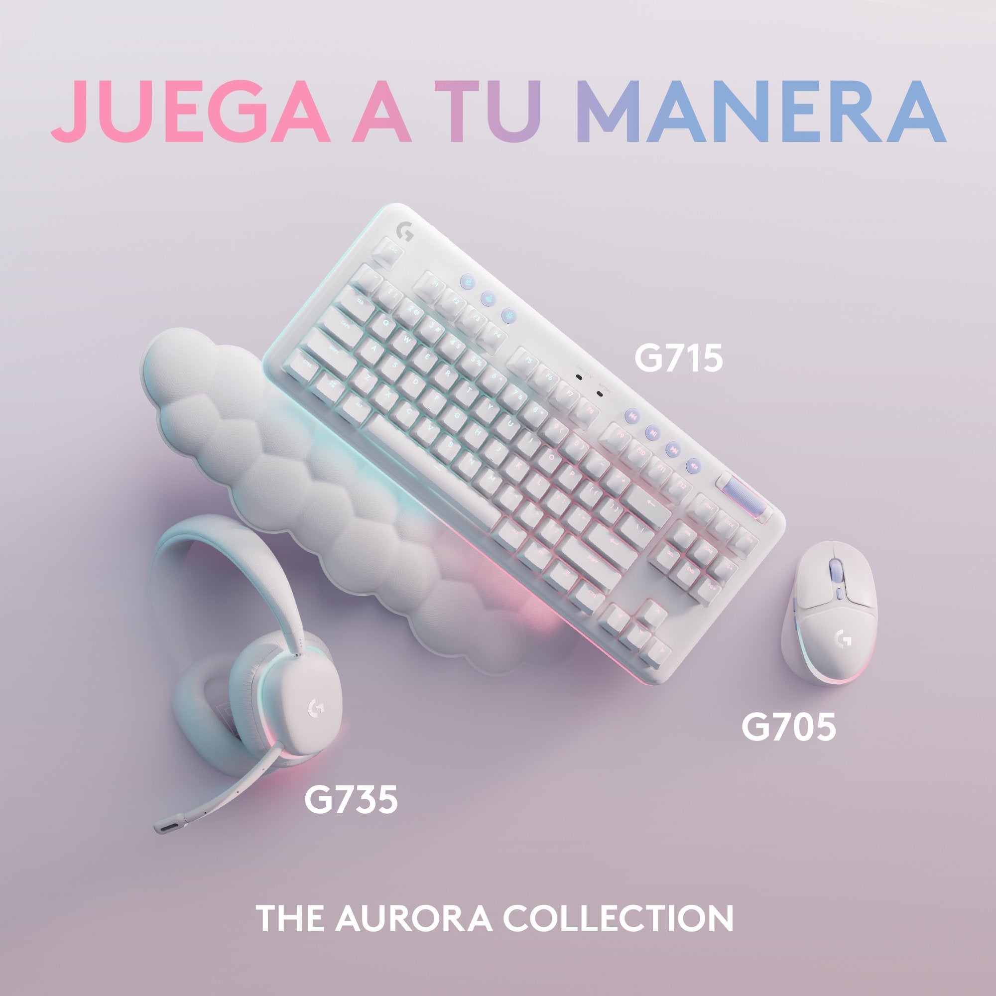 Logitech G G735 Auriculares Inalámbrico Y Alámbrico Diadema Juego Bluetooth Blanco