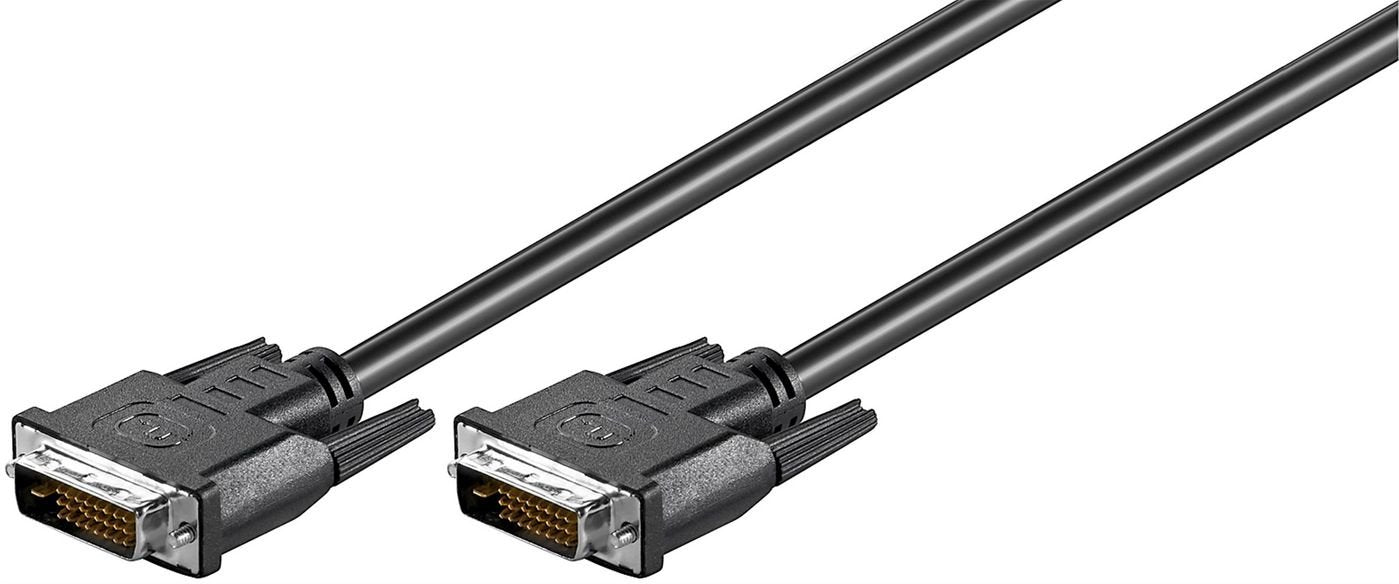 Microconnect Dvi-D (Dl) 2m Cable Dvi Dvi-D (Dl) Negro