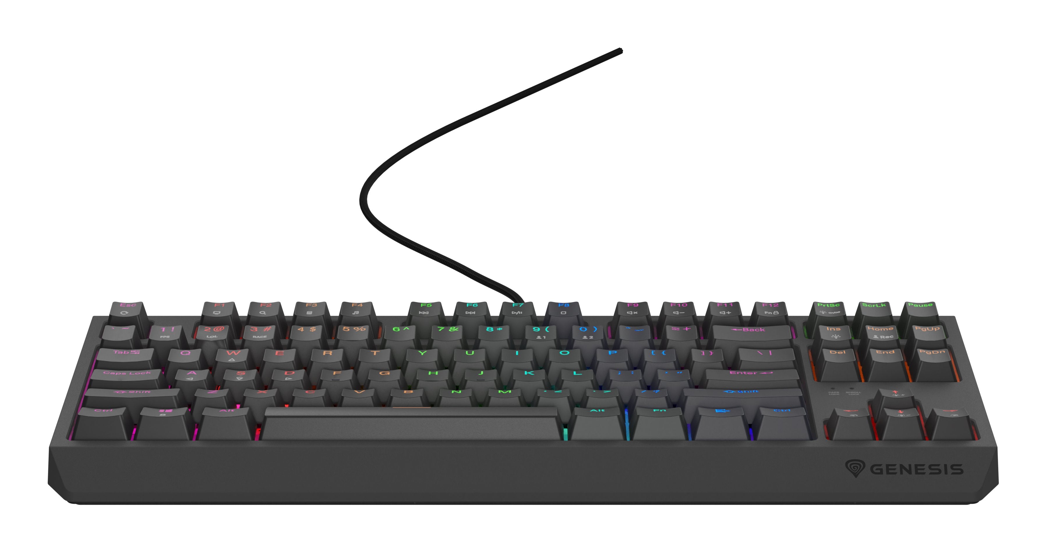 EAN 5901969443264 - GENESIS Thor 230 TKL Lite teclado Juego USB QWERTY Inglés Negro imagen 7