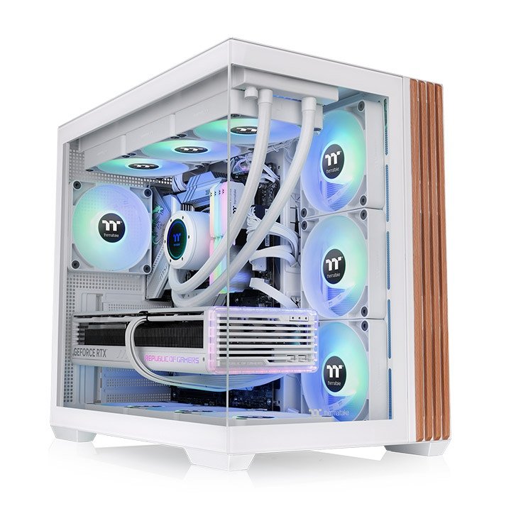 EAN 4711658545596 - Thermaltake View 380 WS ARGB Midi Tower Blanco imagen 1