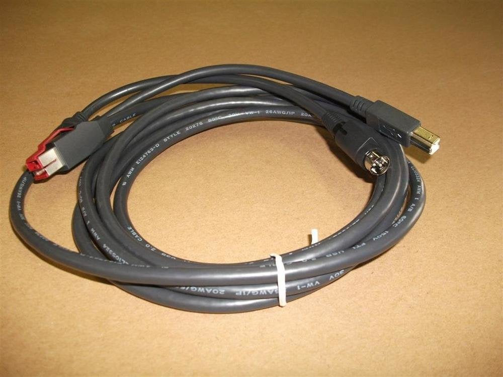Epson Pwr-Usb To 1x8 Pwr Usb Cabl Cable 3.65m Black