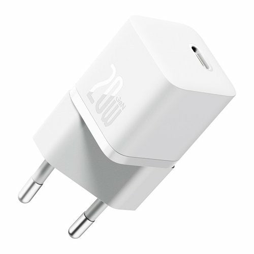 Cargador Baseus Gan5 20w Mini (Blanco)