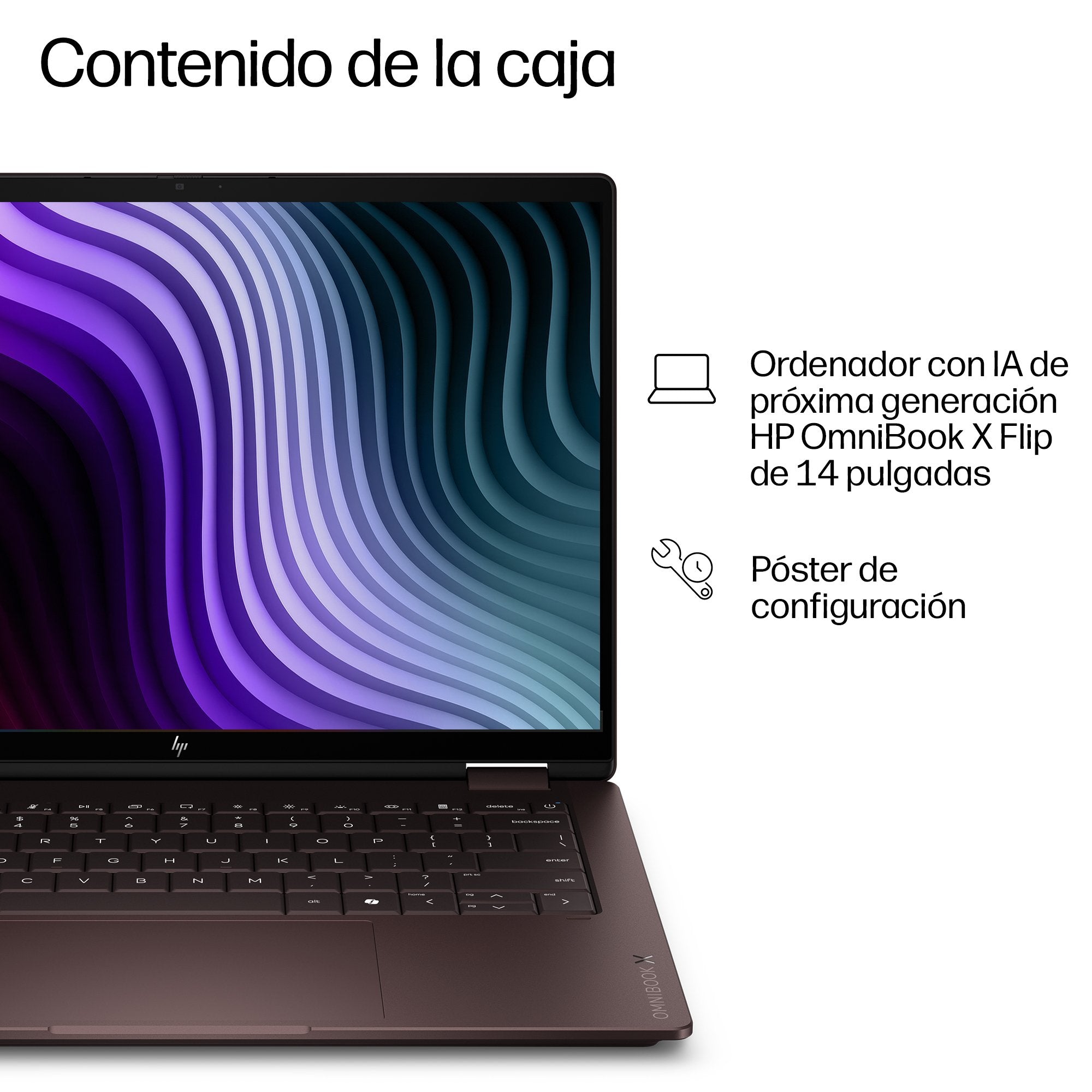 EAN 821844742662 - HP OmniBook X Flip 2-in-1 Laptop Next Gen AI 14-kc0004nsx Copilot+ PC AMD Ryzen AI 7 35,6 cm (14") Pantall imagen 5